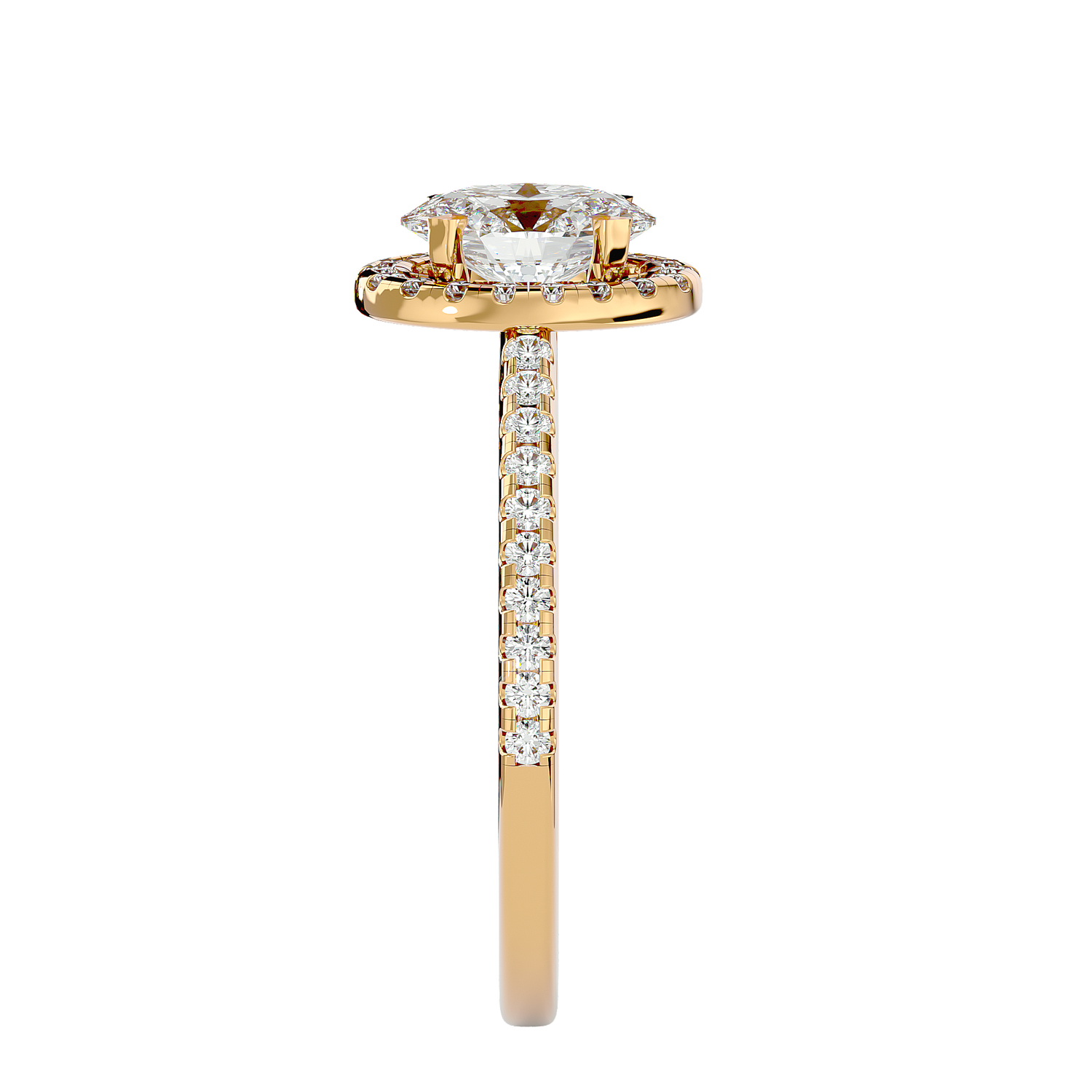 HOH Beatrice Diamond Halo Ring