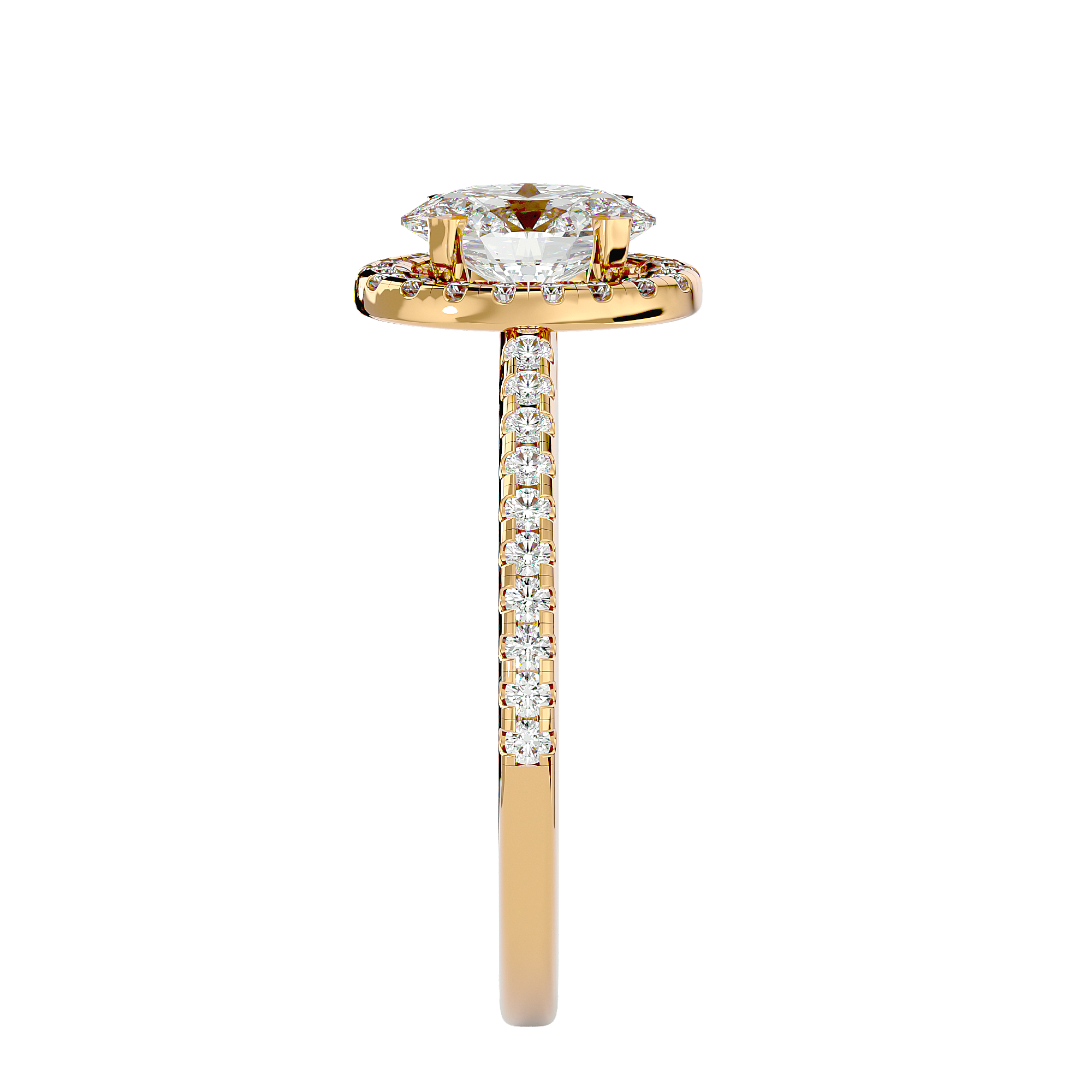 HOH Beatrice Diamond Halo Ring