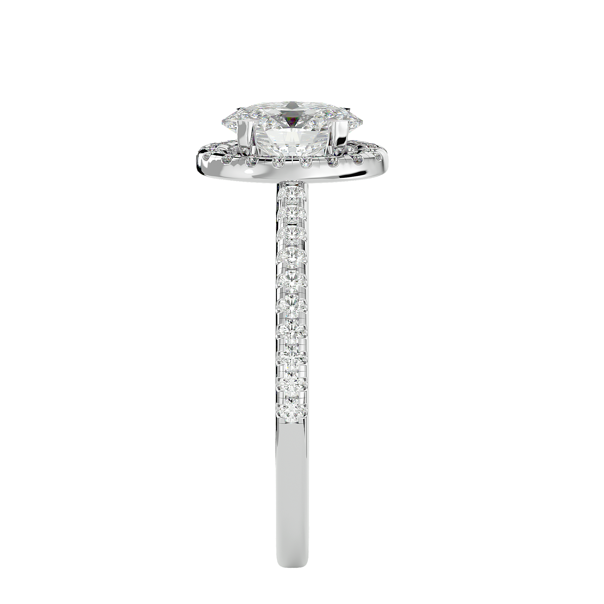 HOH Beatrice Diamond Halo Ring