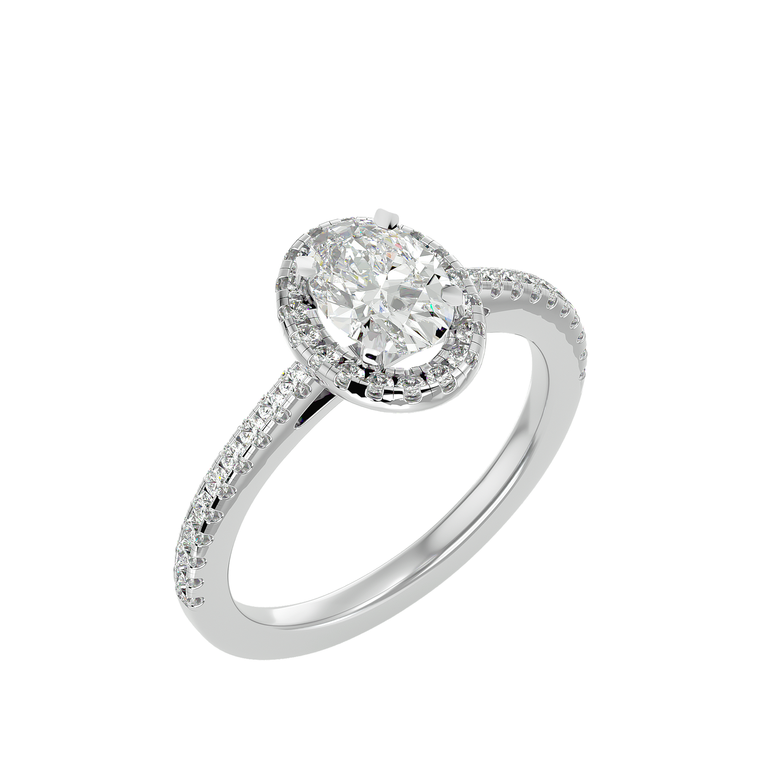 HOH Beatrice Diamond Halo Ring
