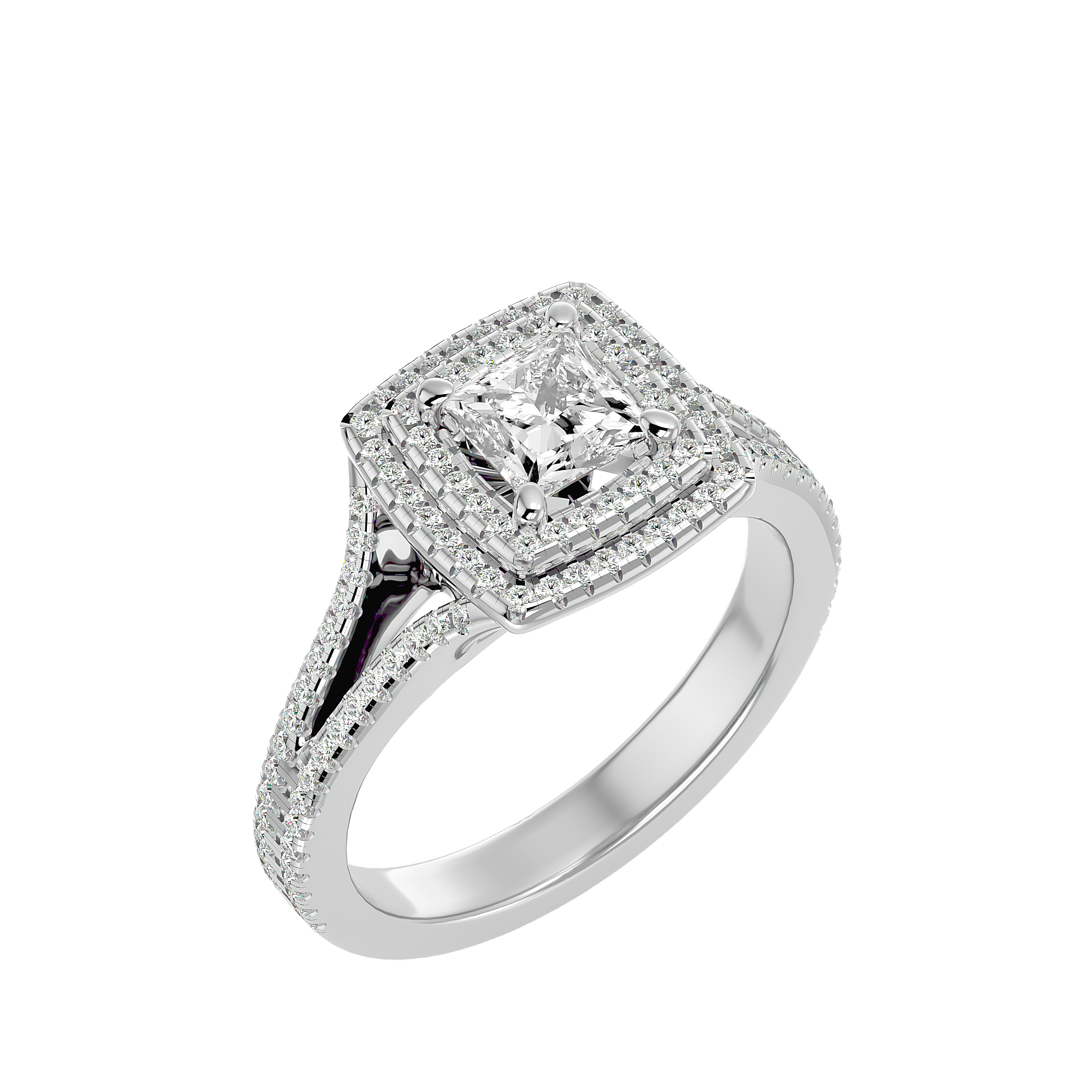 HOH Bernice Diamond Halo Ring
