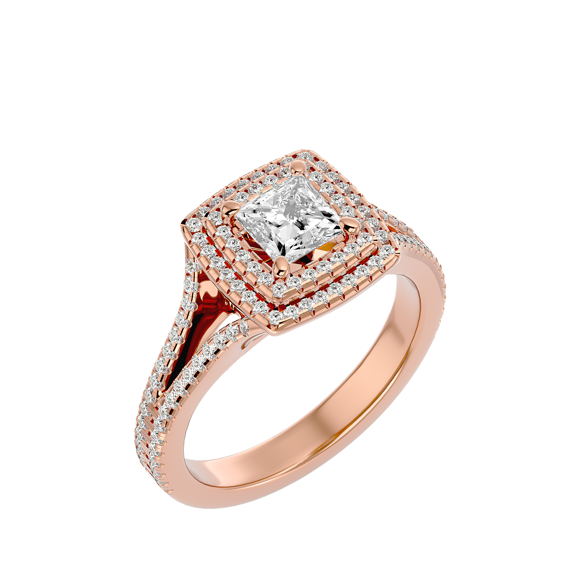 HOH Bernice Diamond Halo Ring