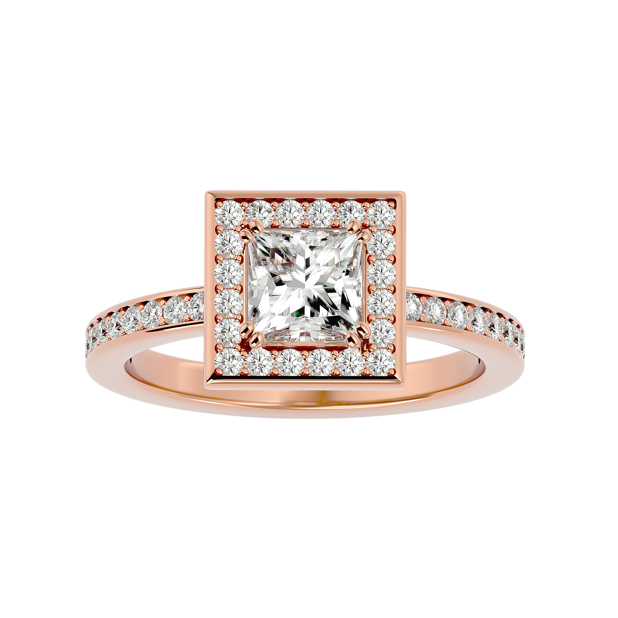 HOH Bethany Diamond Halo Ring