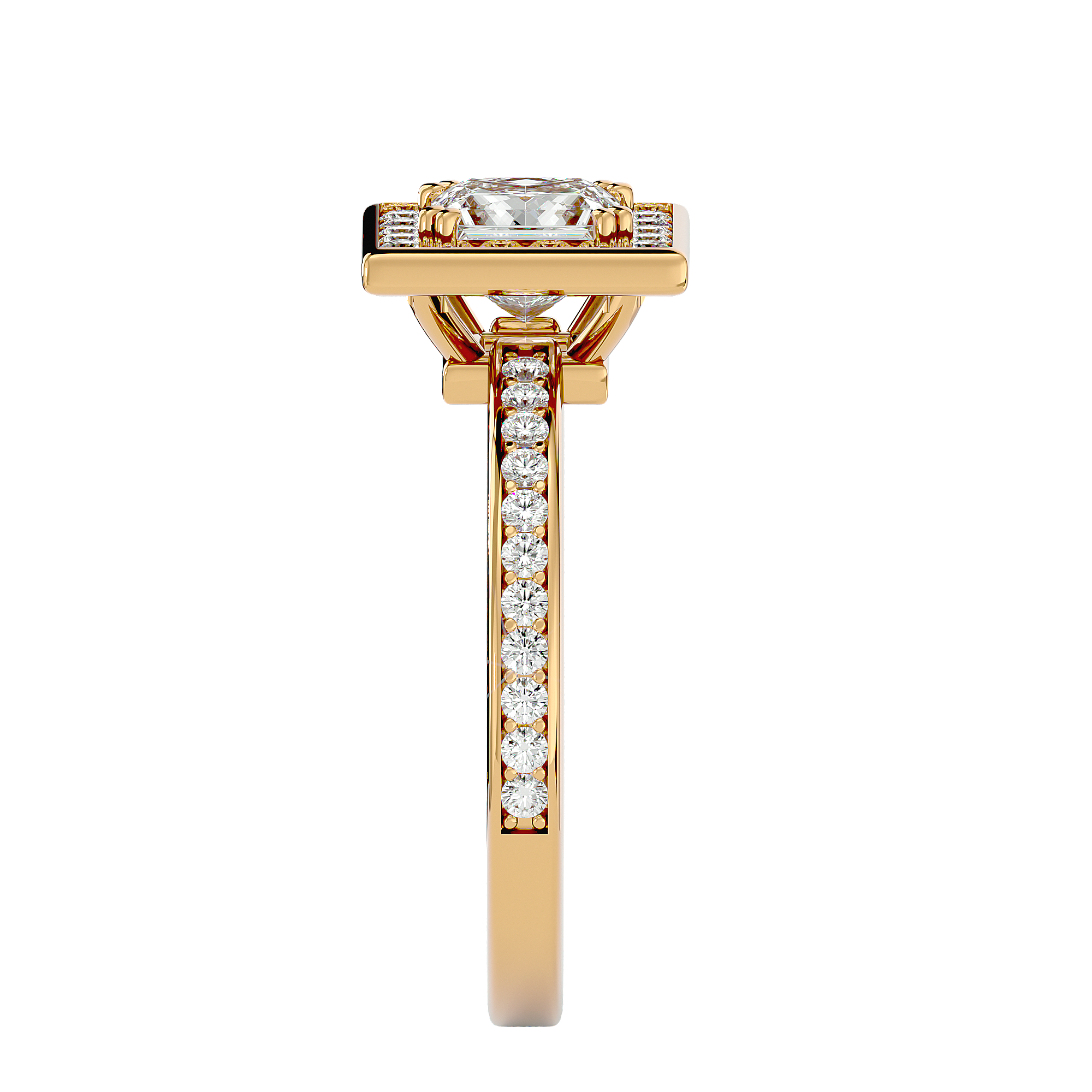 HOH Bethany Diamond Halo Ring
