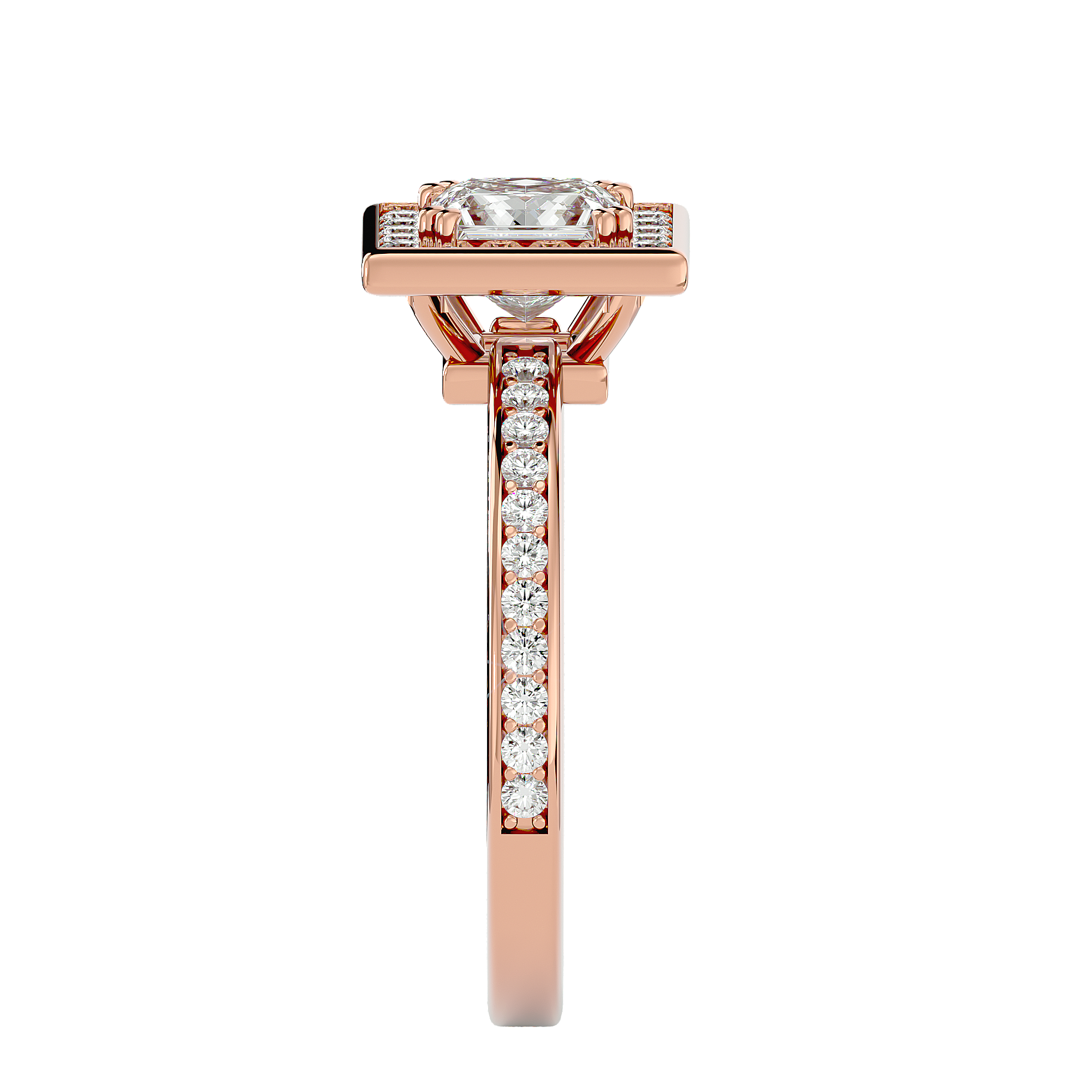 HOH Bethany Diamond Halo Ring