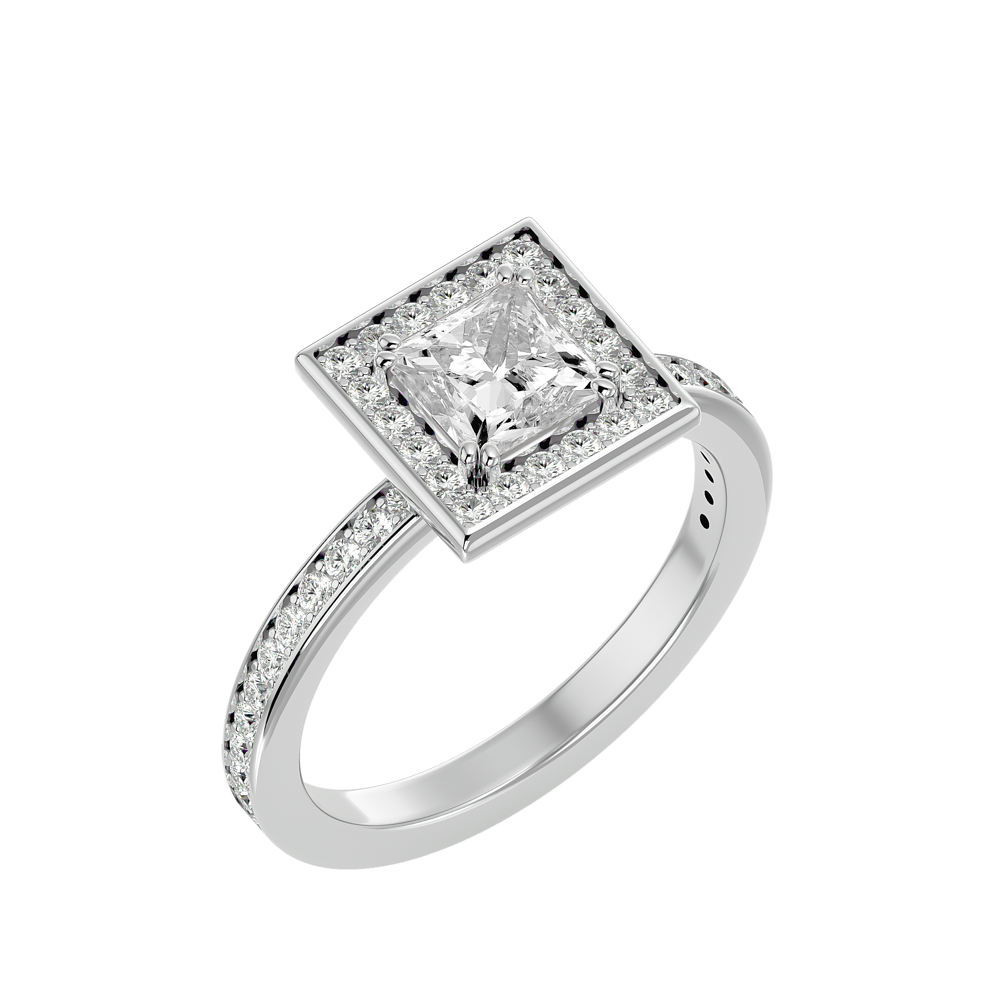 HOH Bethany Diamond Halo Ring