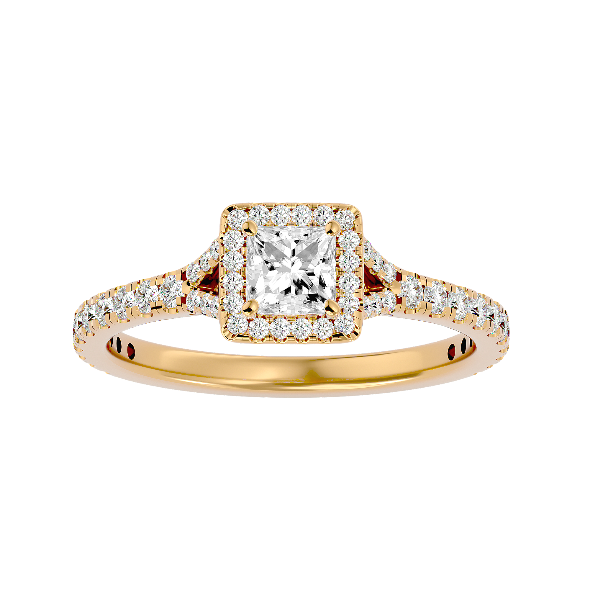 HOH Bijou Diamond Halo Ring