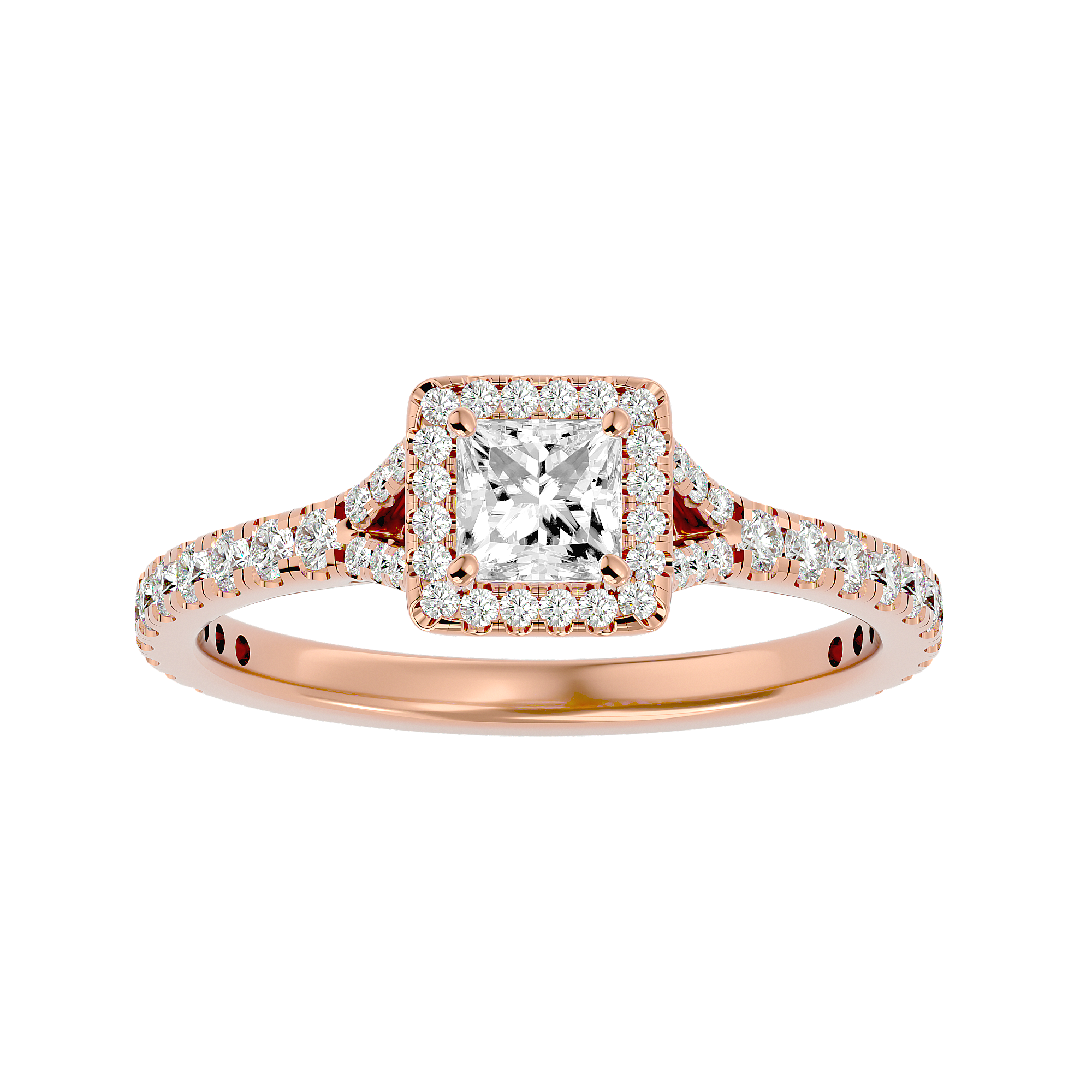 HOH Bijou Diamond Halo Ring