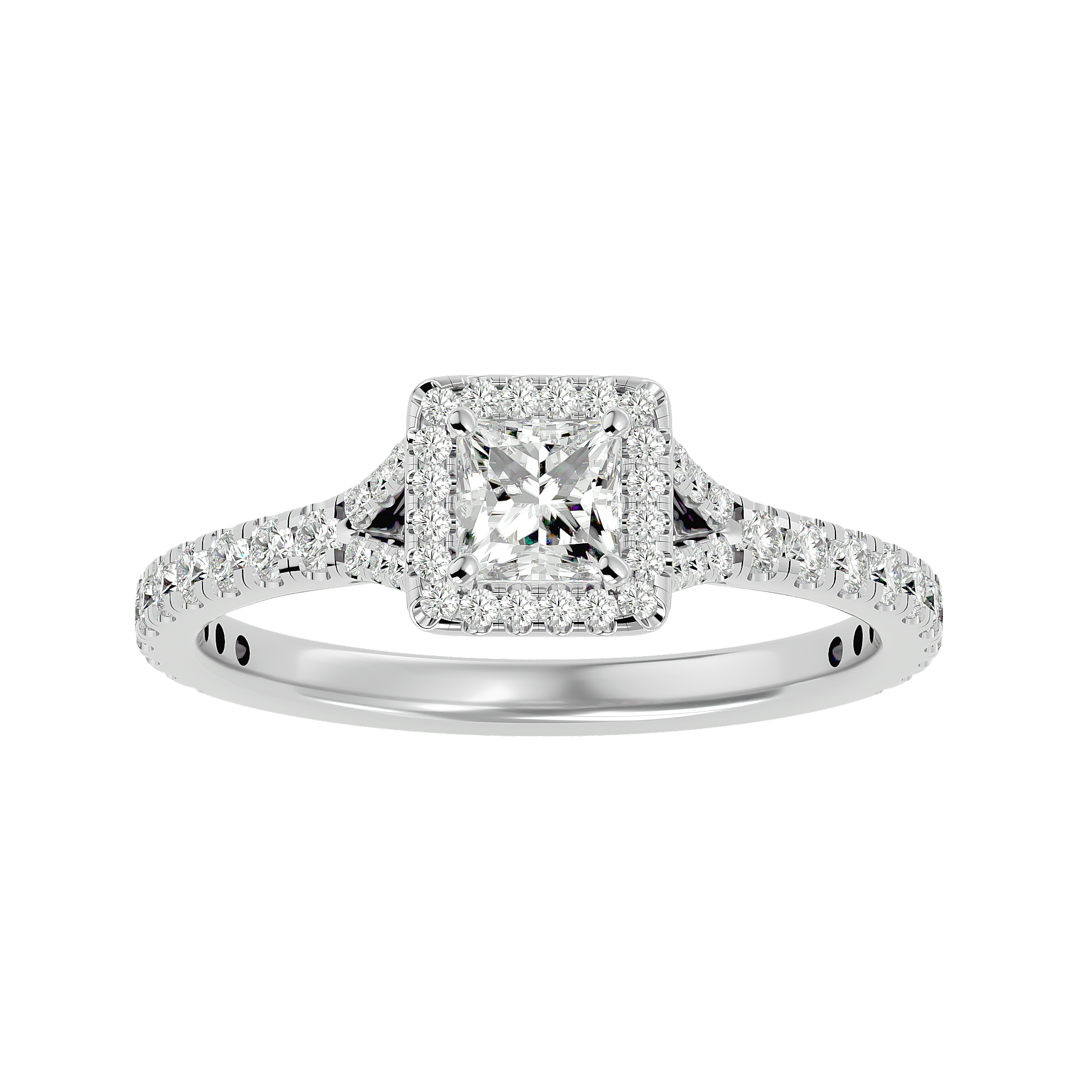 HOH Bijou Diamond Halo Ring