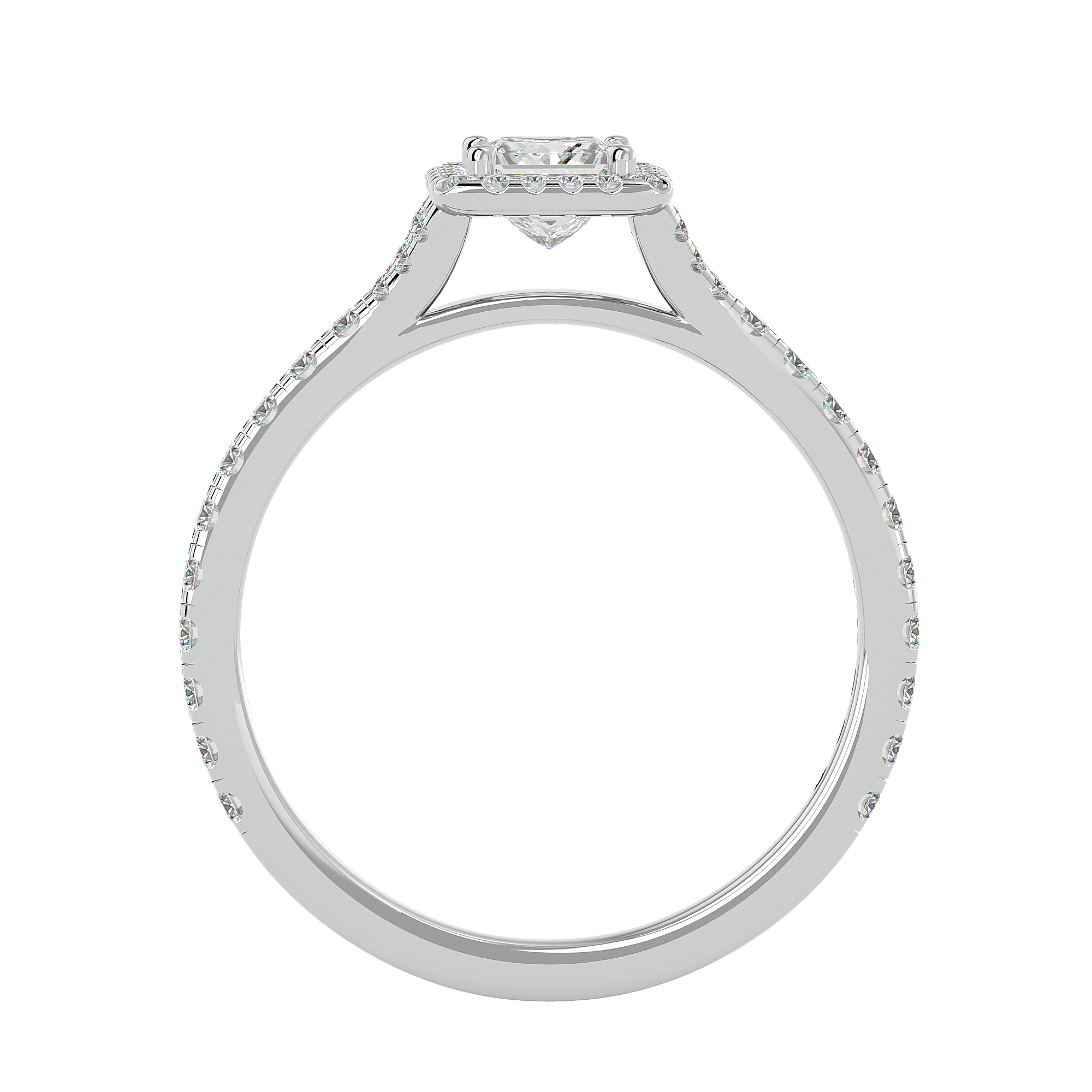 HOH Bijou Diamond Halo Ring
