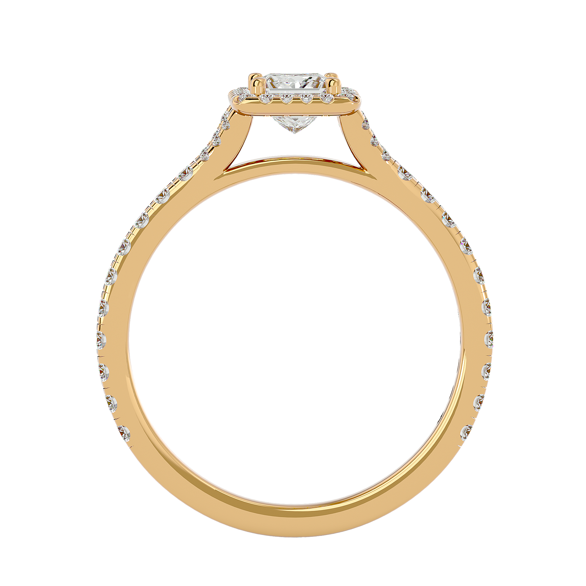 HOH Bijou Diamond Halo Ring