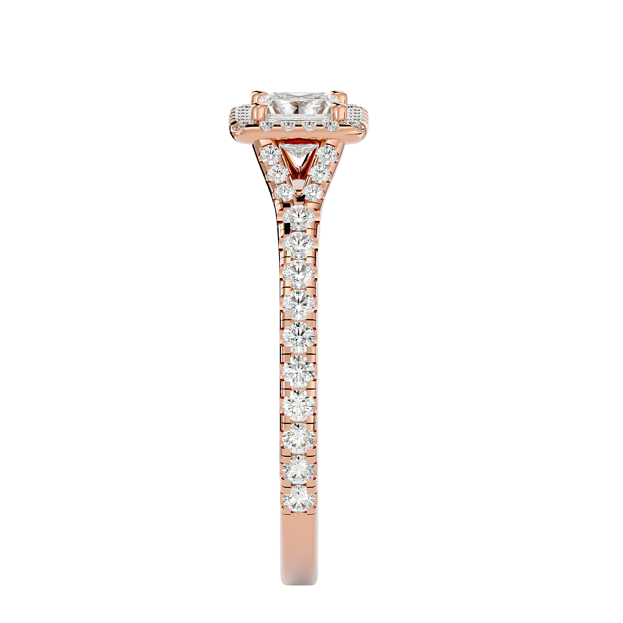 HOH Bijou Diamond Halo Ring
