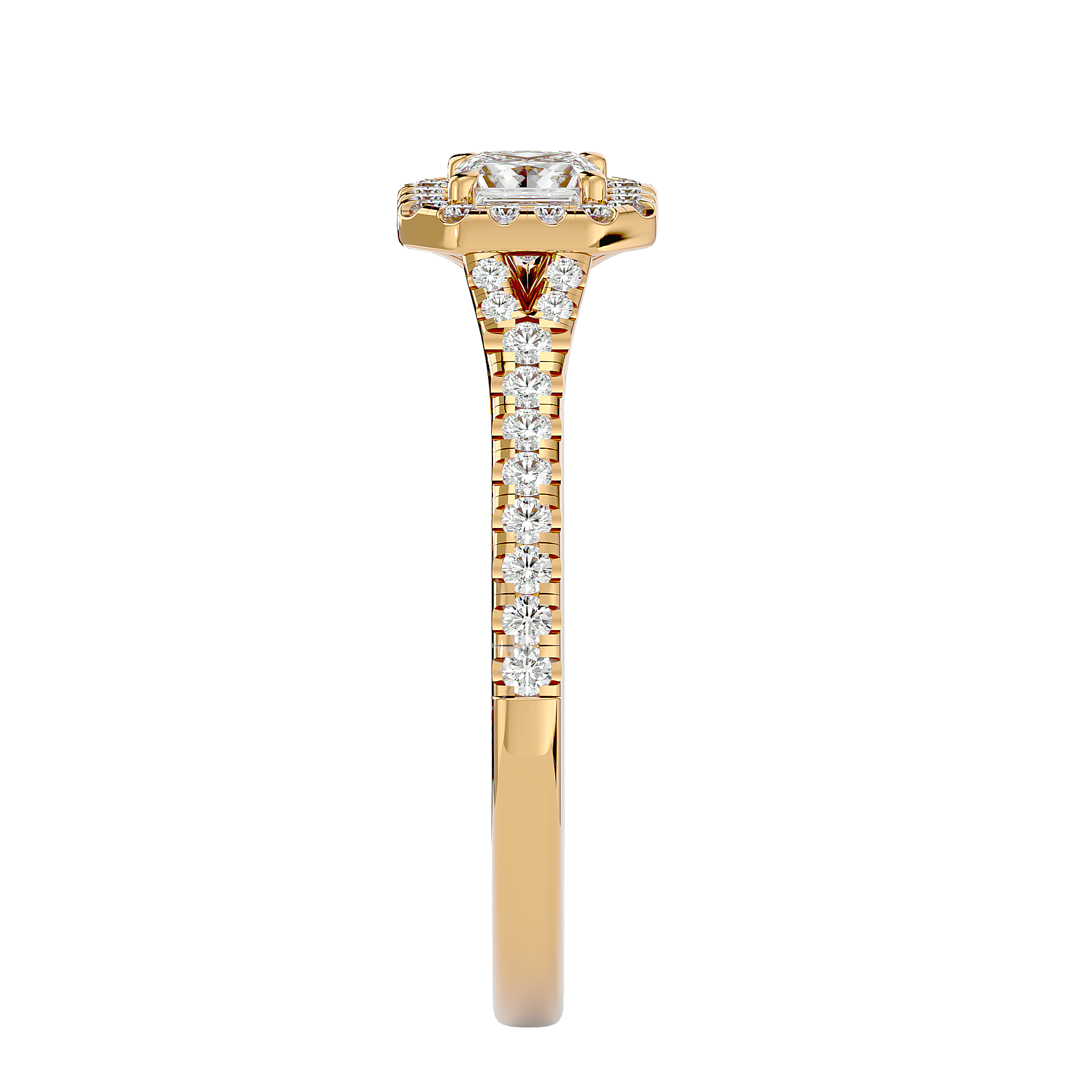 HOH Brigitte Diamond Halo Ring