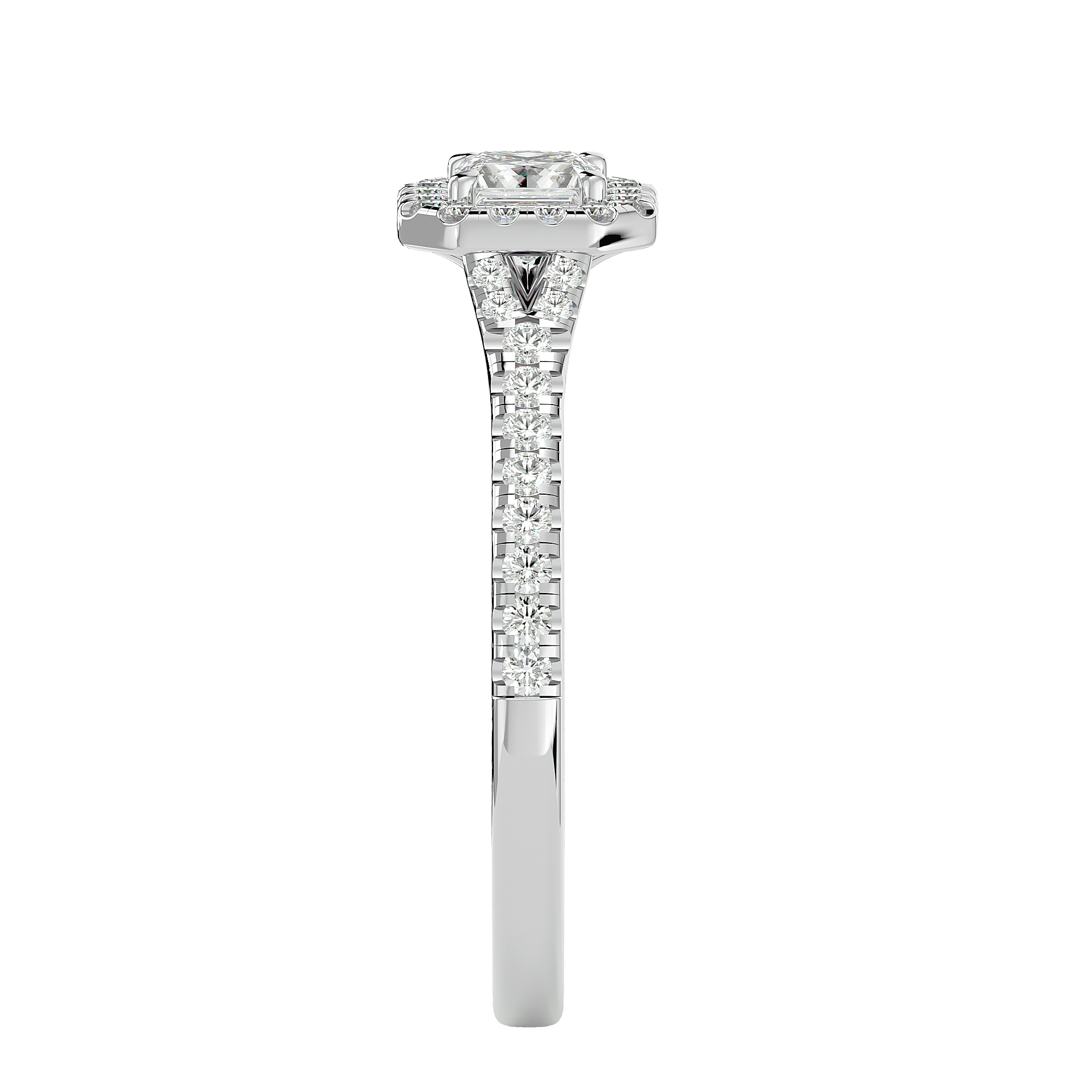 HOH Brigitte Diamond Halo Ring