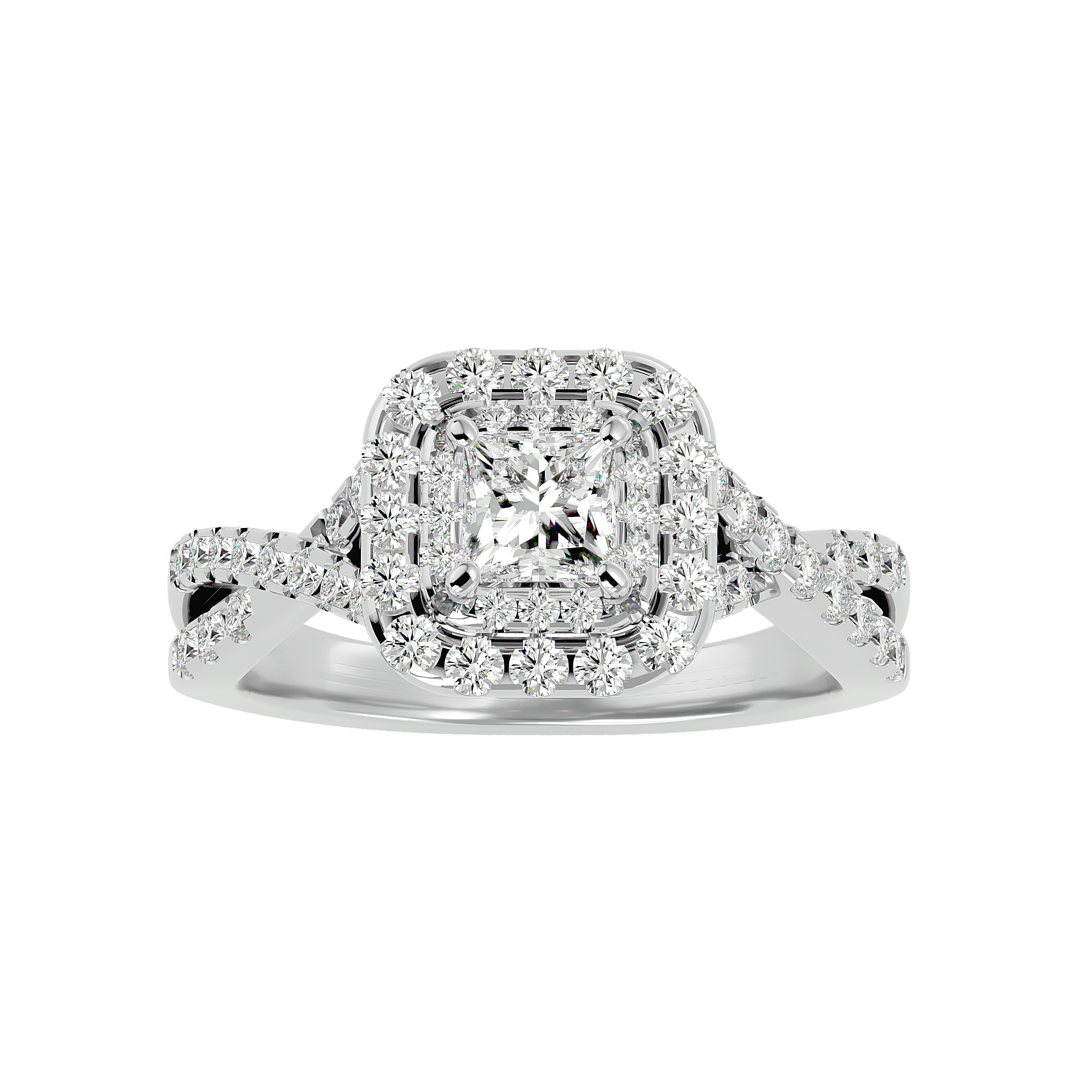 HOH Camille Diamond Halo Ring