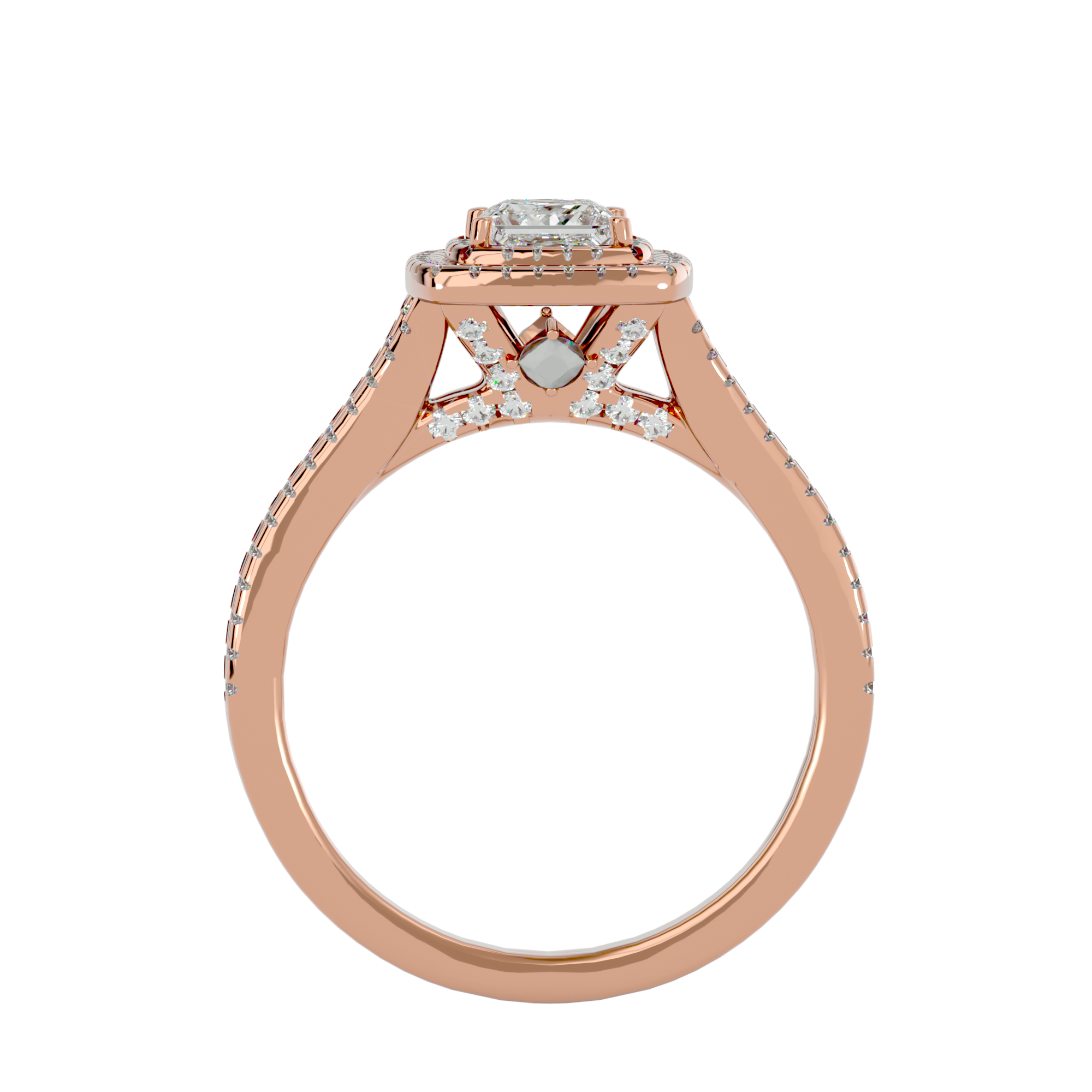 HOH Carina Diamond Halo Ring