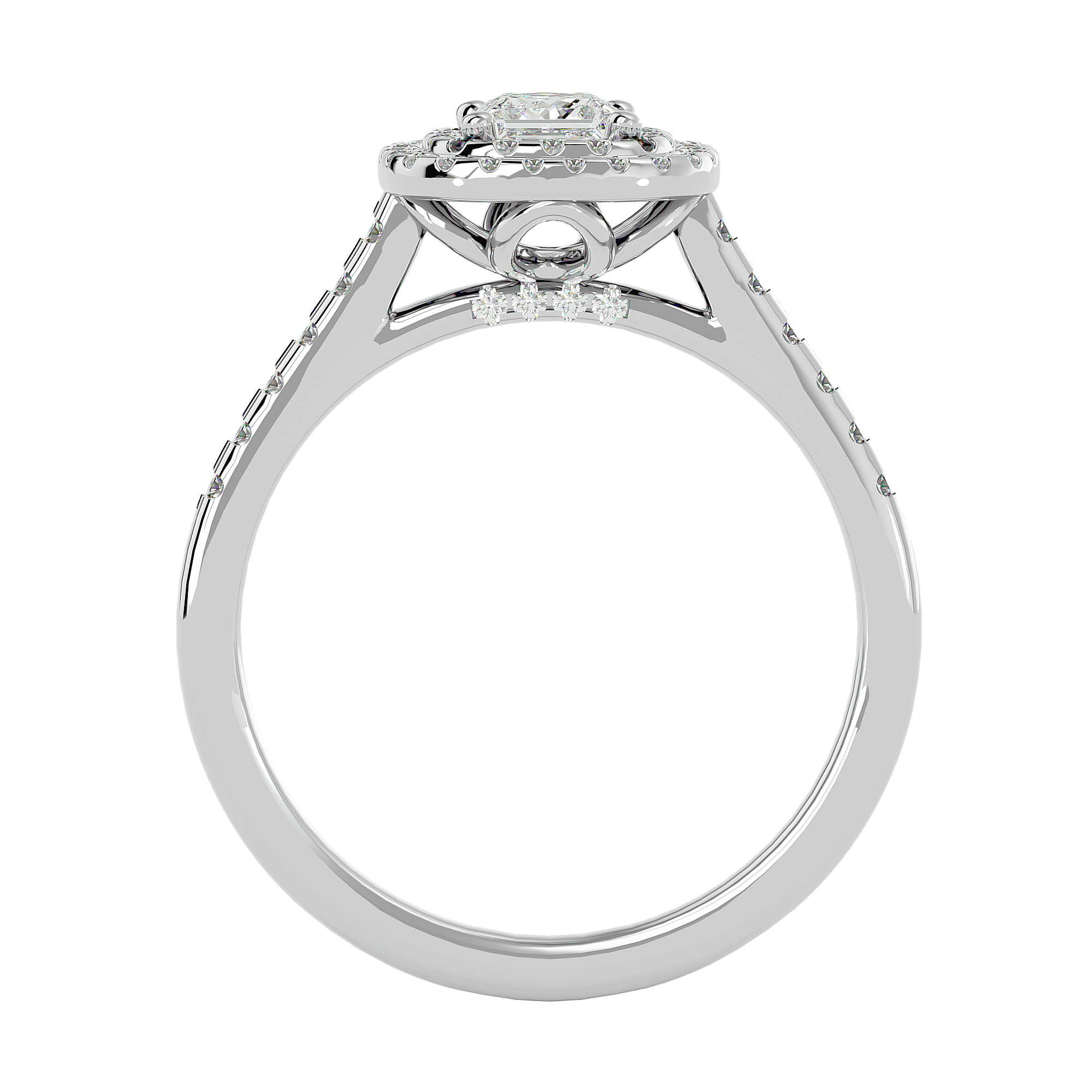 HOH Cassandra Diamond Halo Ring