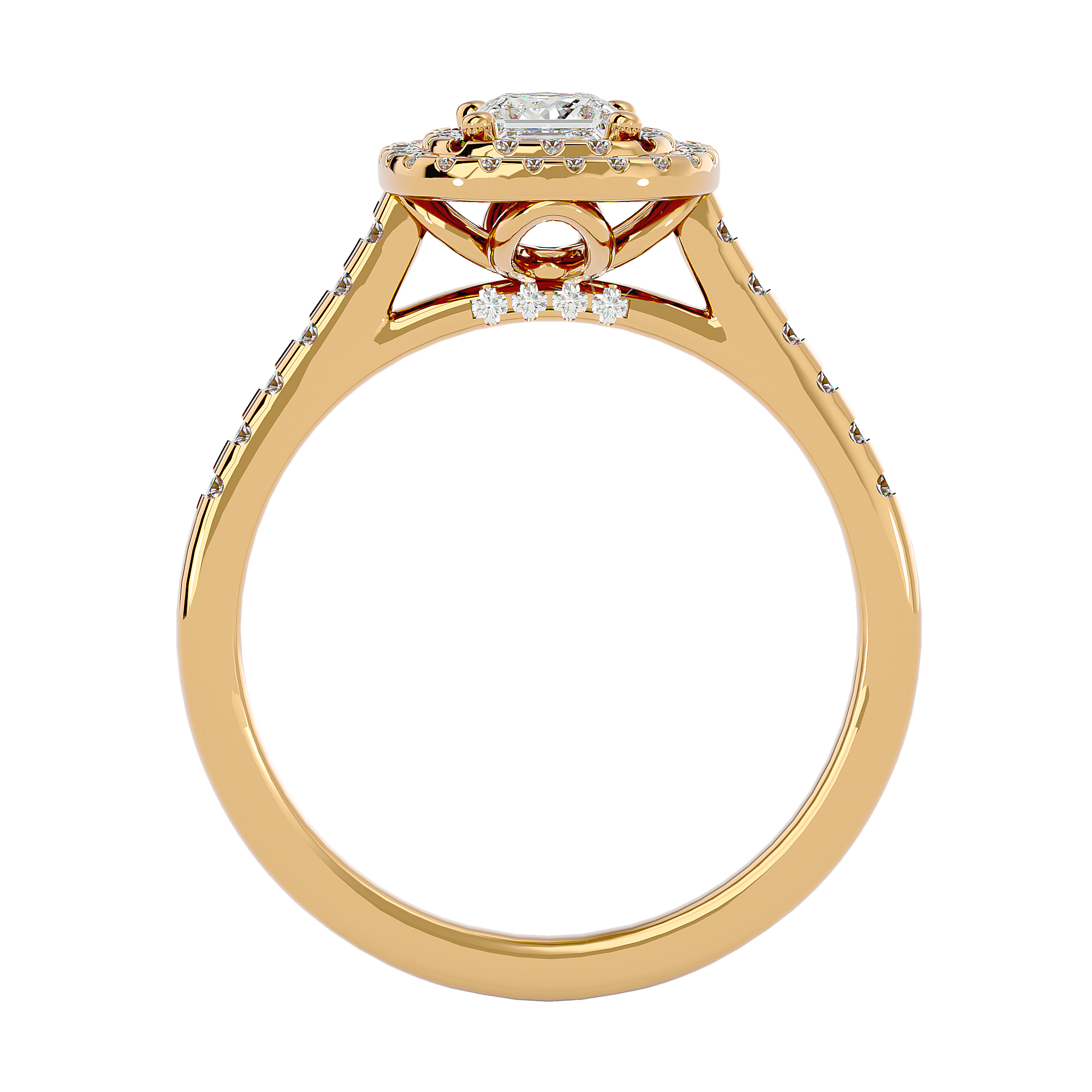 HOH Cassandra Diamond Halo Ring