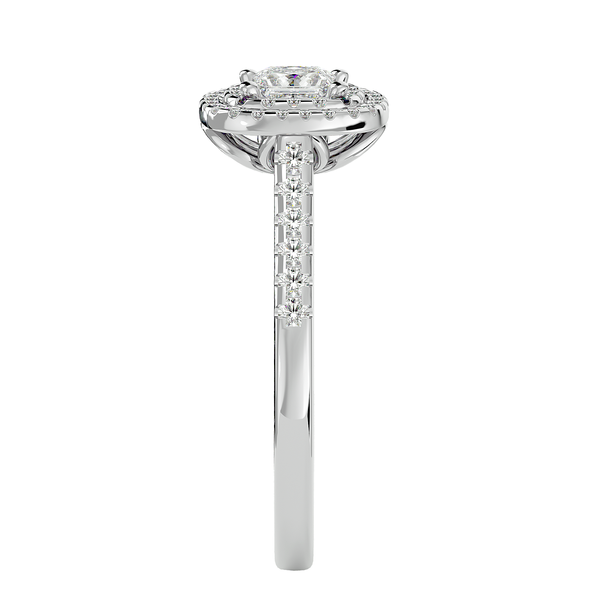 HOH Cassandra Diamond Halo Ring