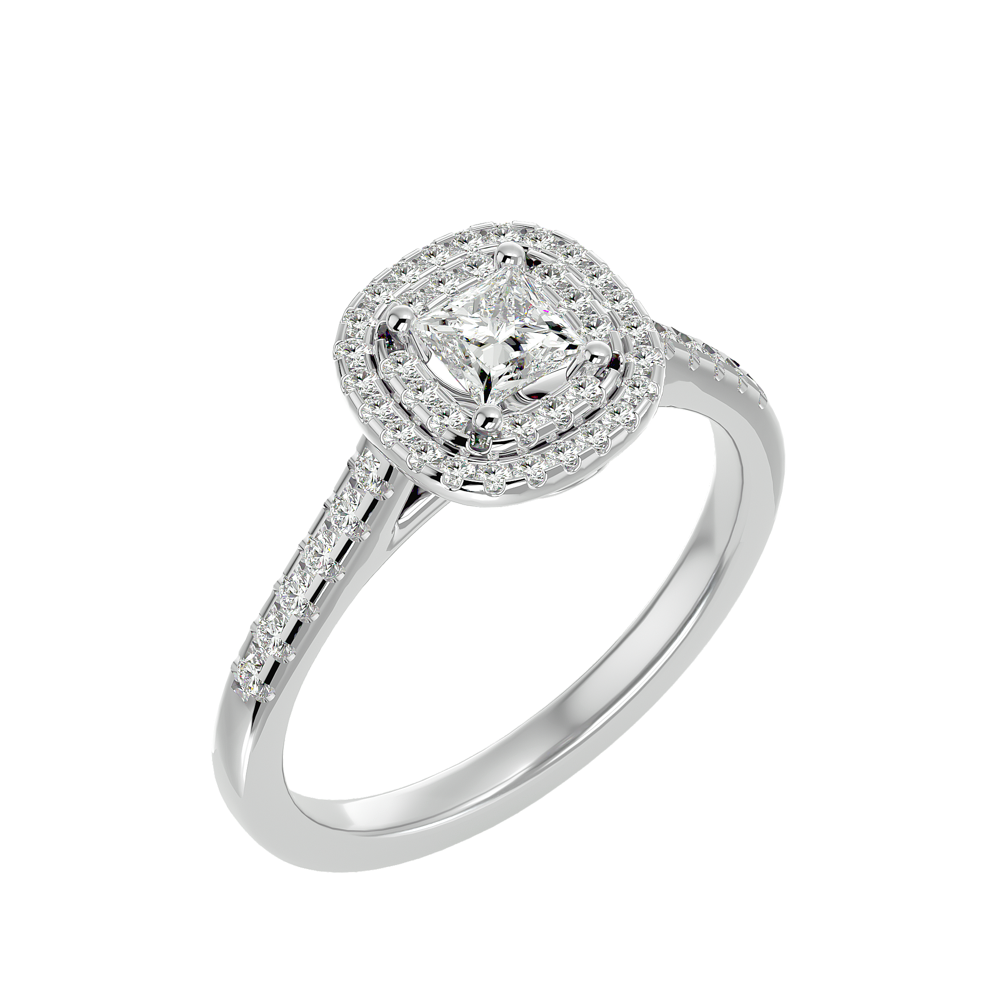 HOH Cassandra Diamond Halo Ring