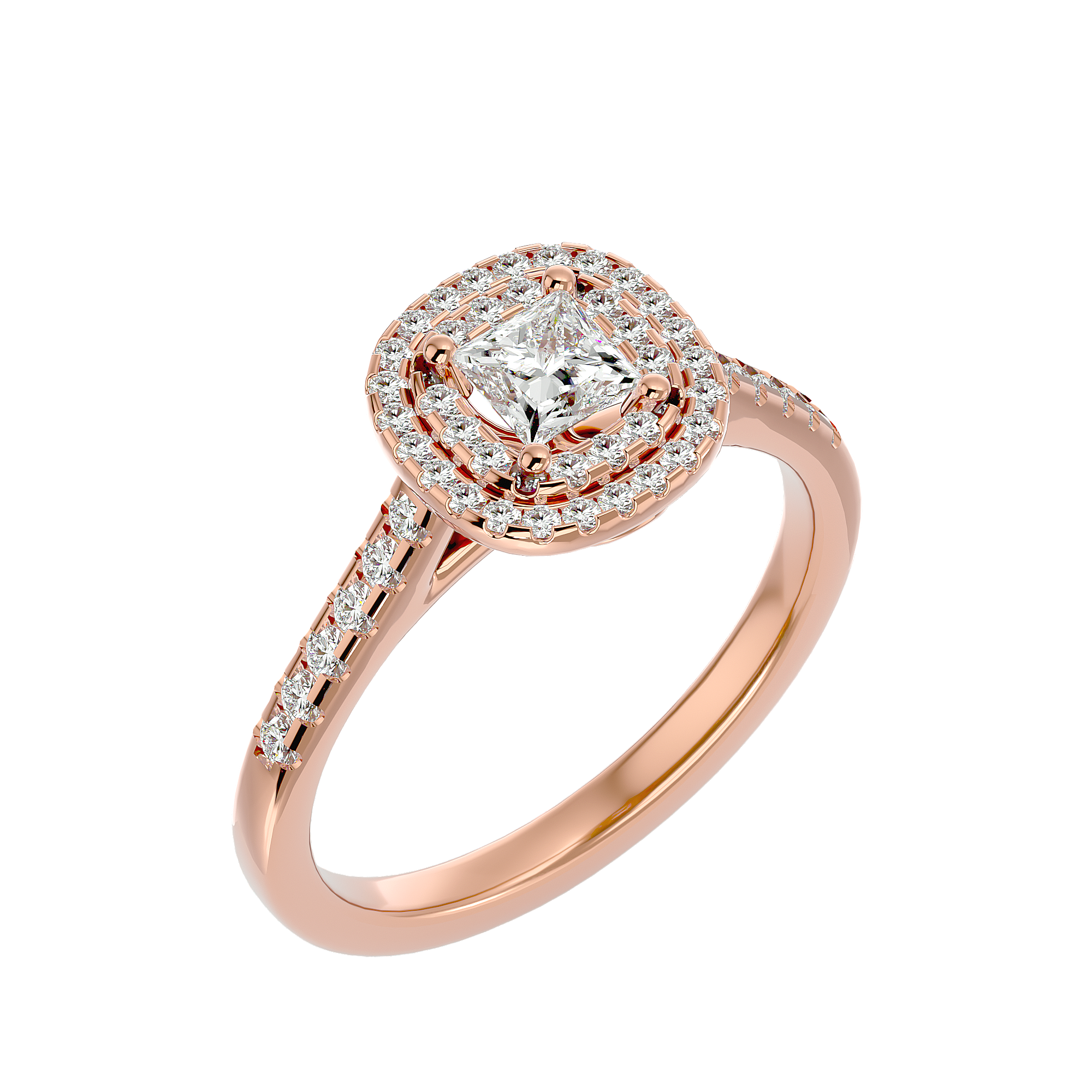 HOH Cassandra Diamond Halo Ring