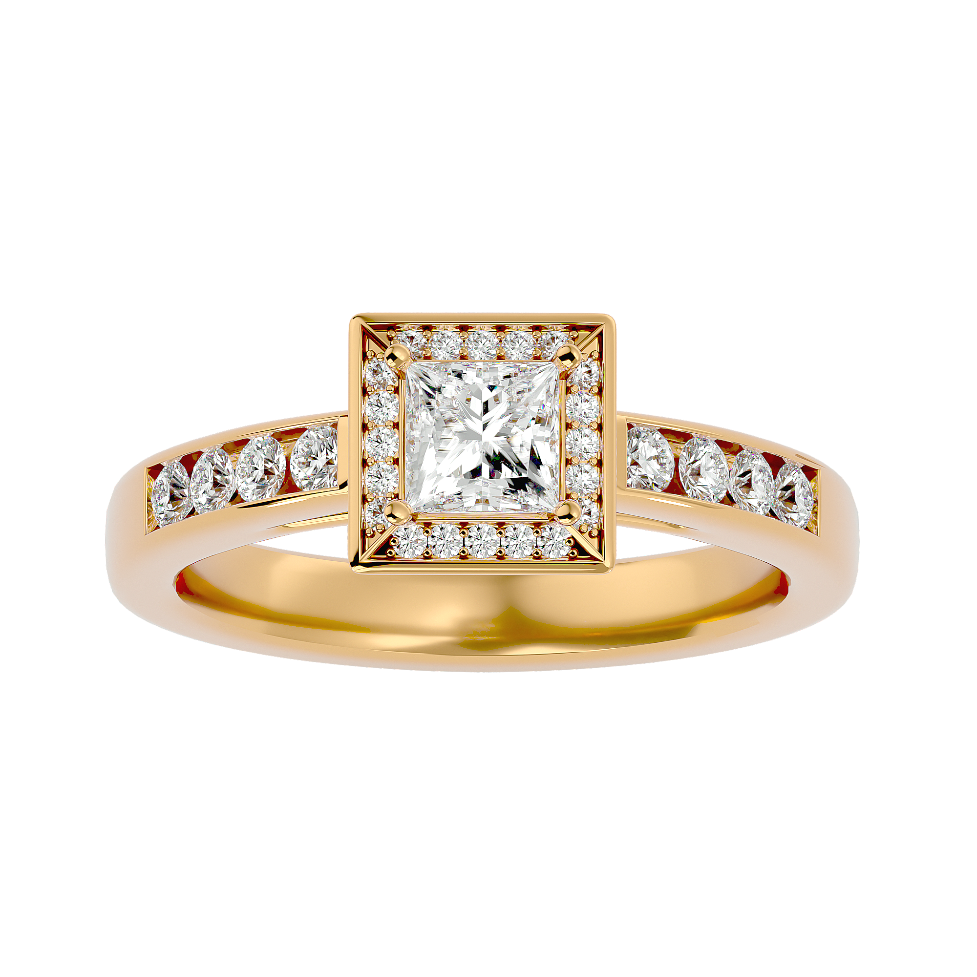 HOH Caterina Diamond Halo Ring