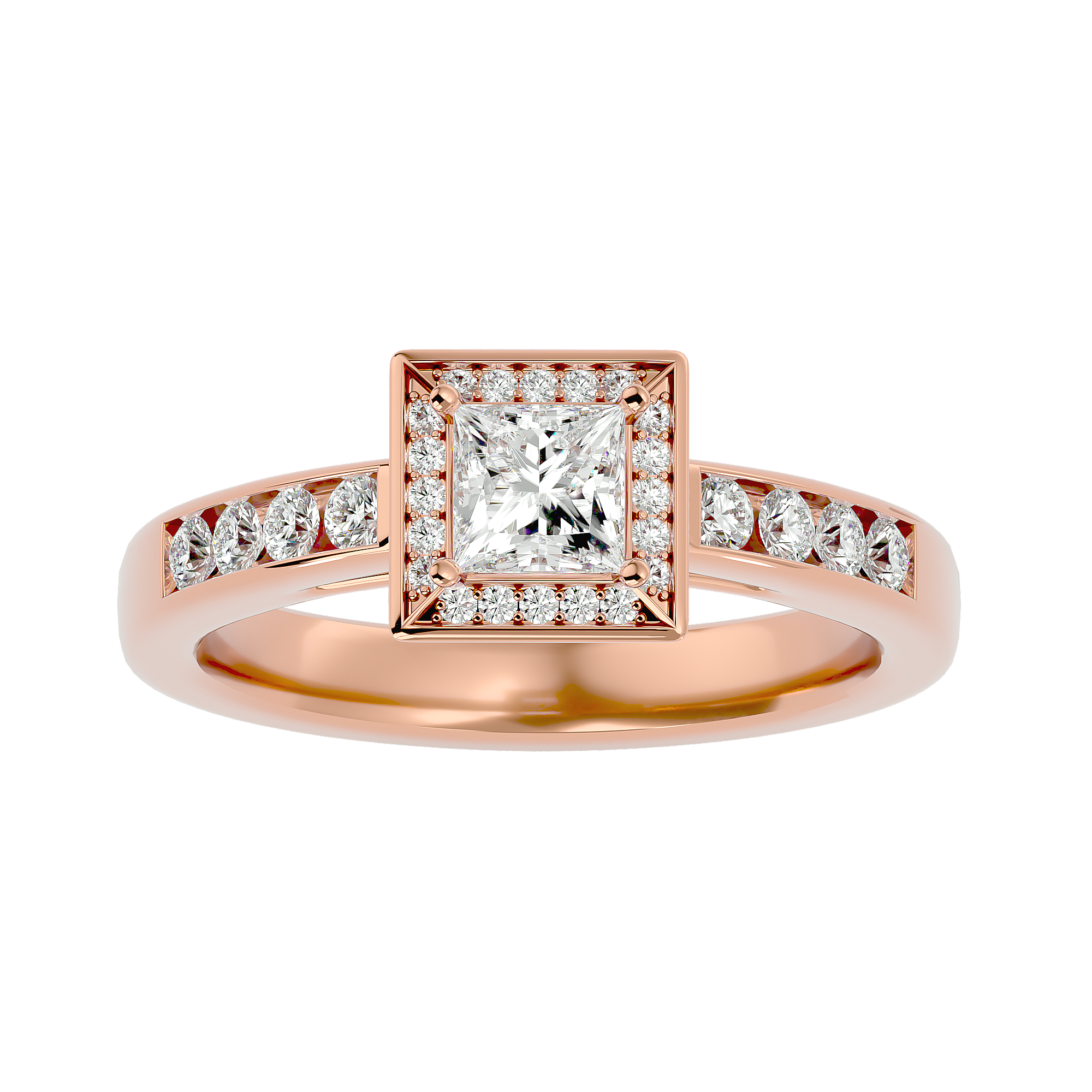 HOH Caterina Diamond Halo Ring