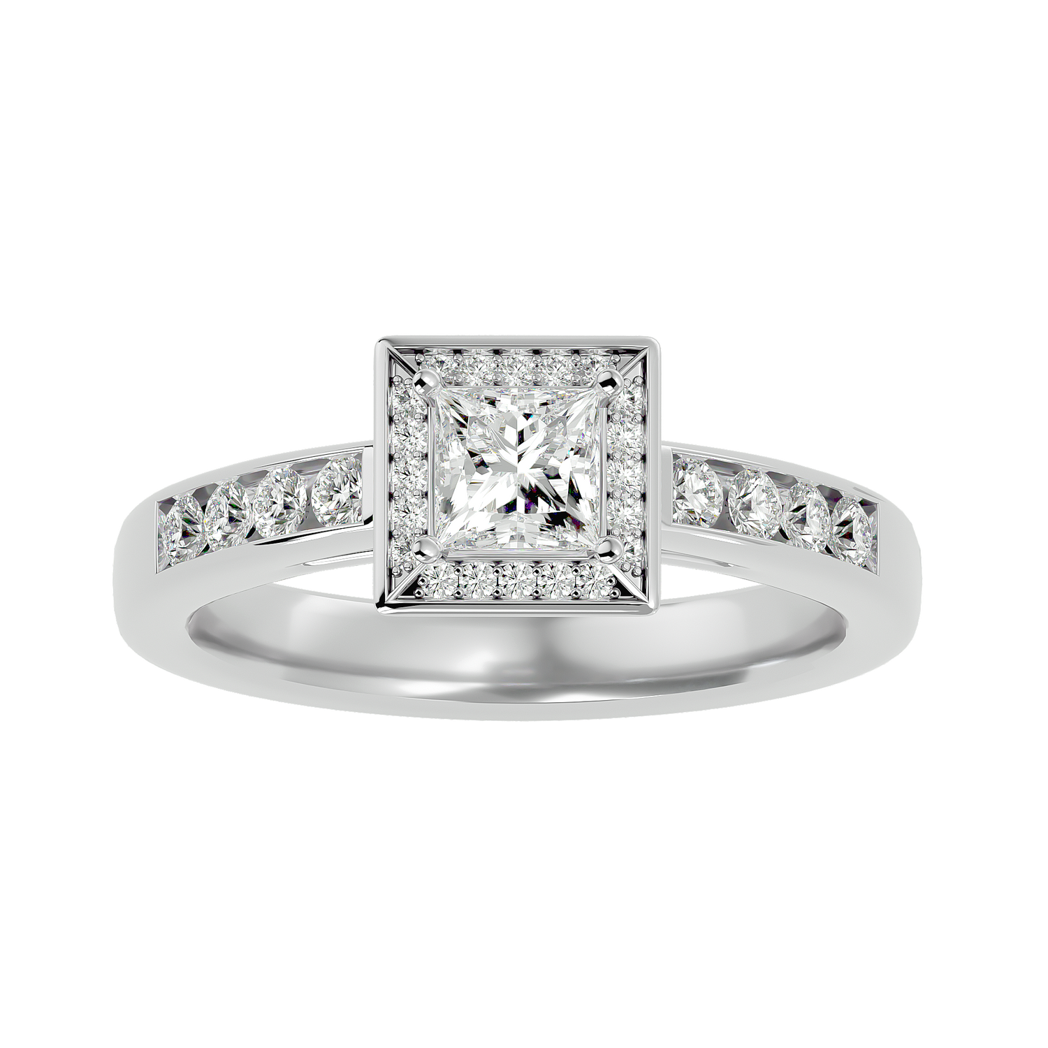 HOH  Caterina  Diamond Halo Ring