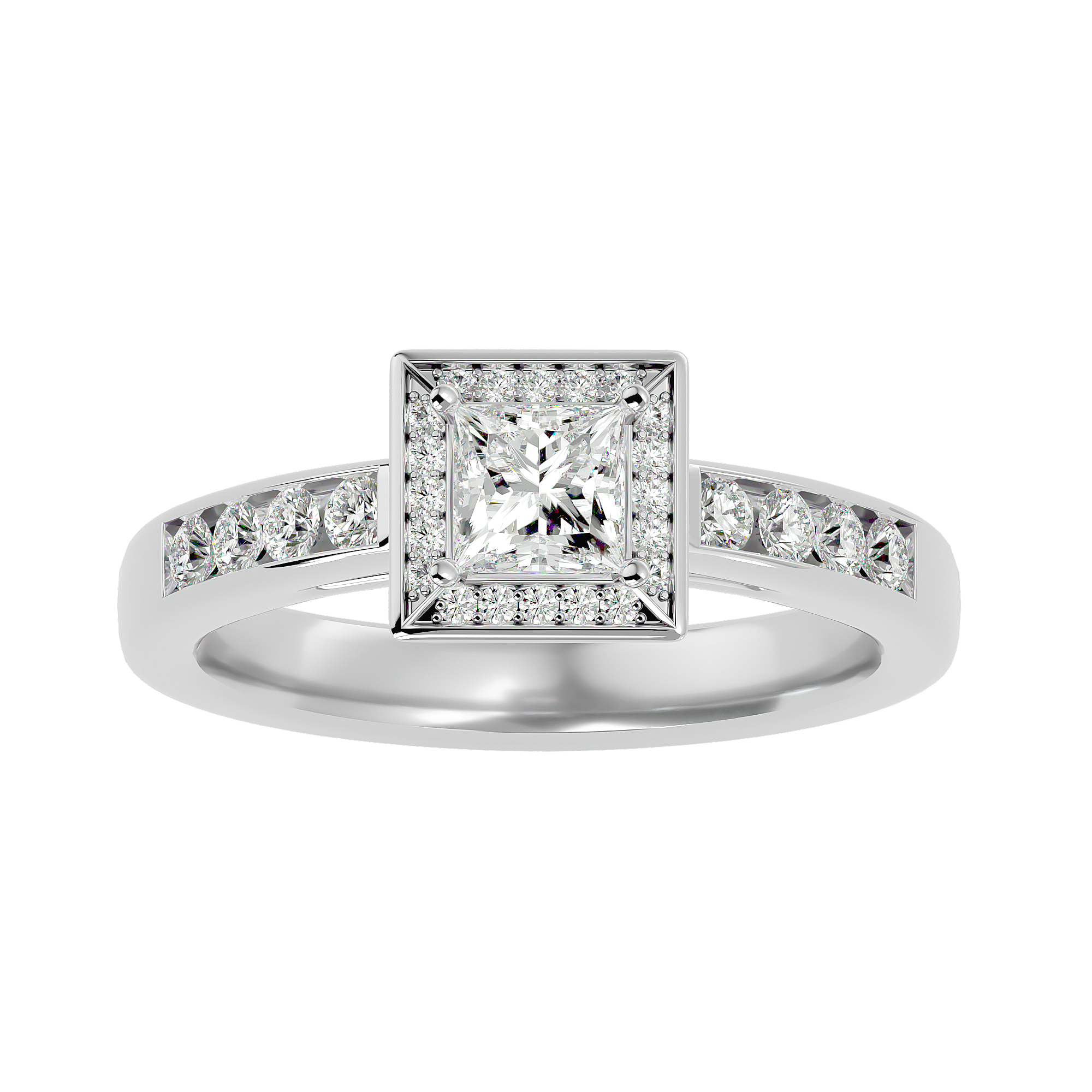 HOH Caterina Diamond Halo Ring