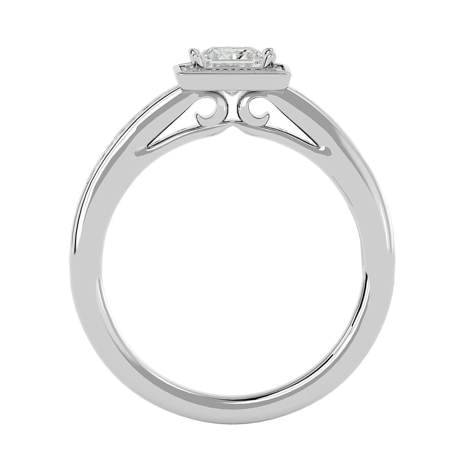 HOH  Caterina  Diamond Halo Ring