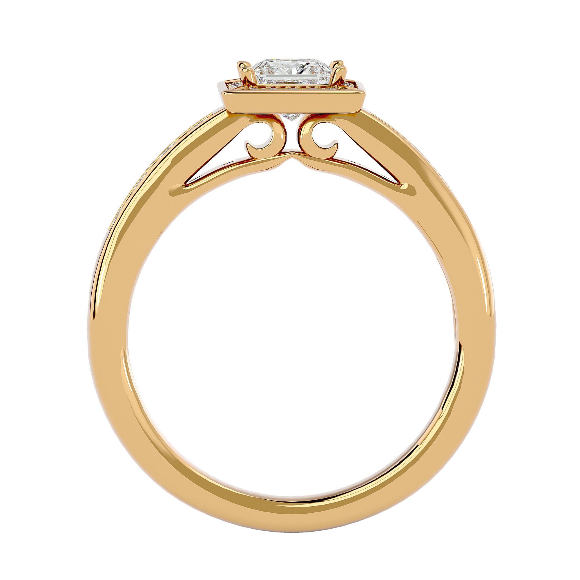HOH Caterina Diamond Halo Ring