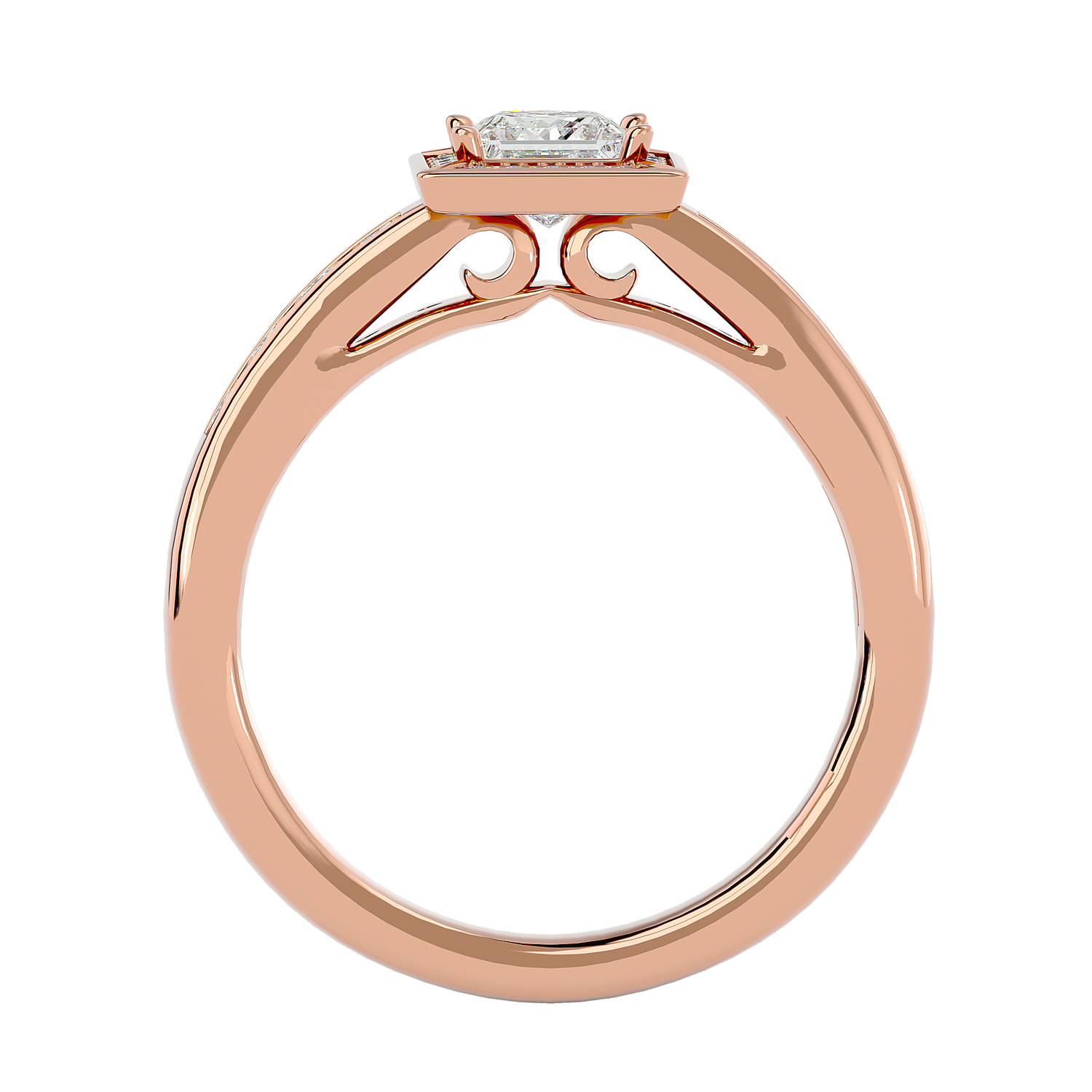 HOH  Caterina  Diamond Halo Ring
