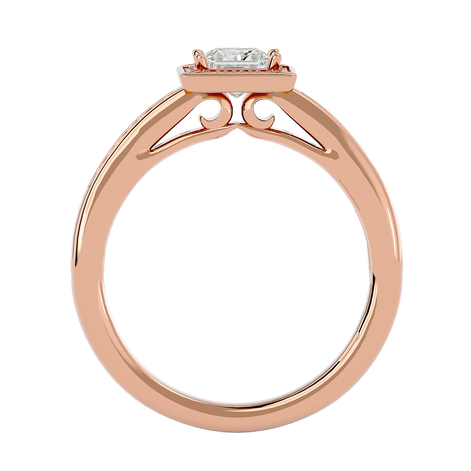 HOH Caterina Diamond Halo Ring