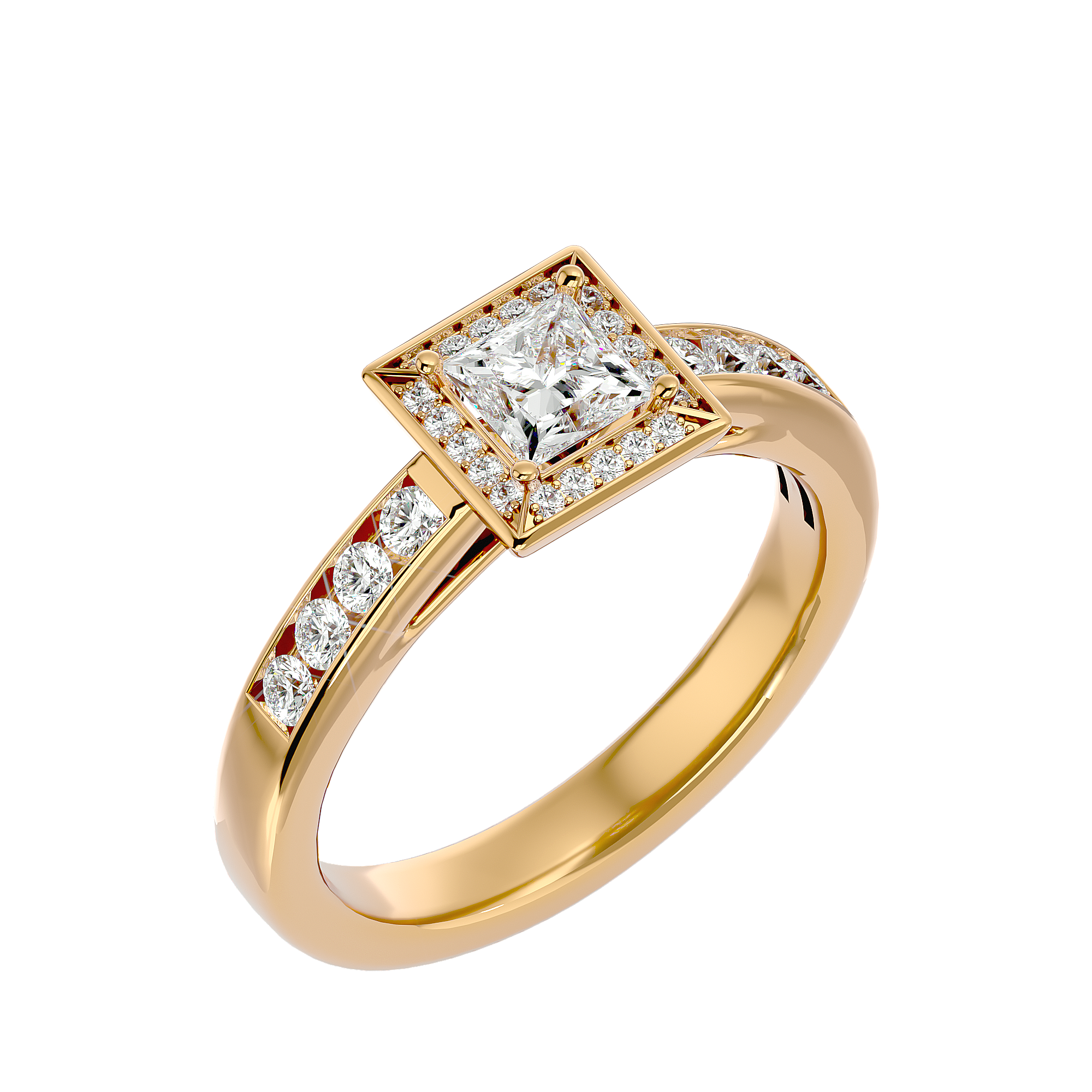 HOH Caterina Diamond Halo Ring