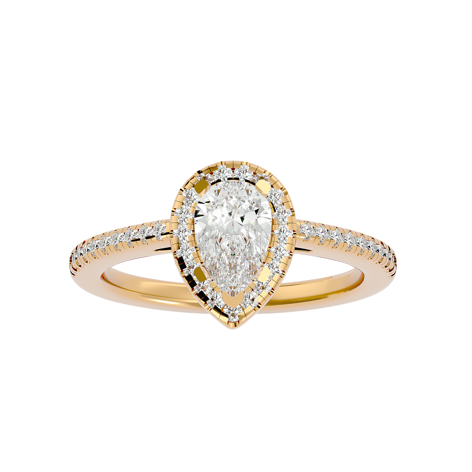 HOH Cecelia Diamond Halo Ring