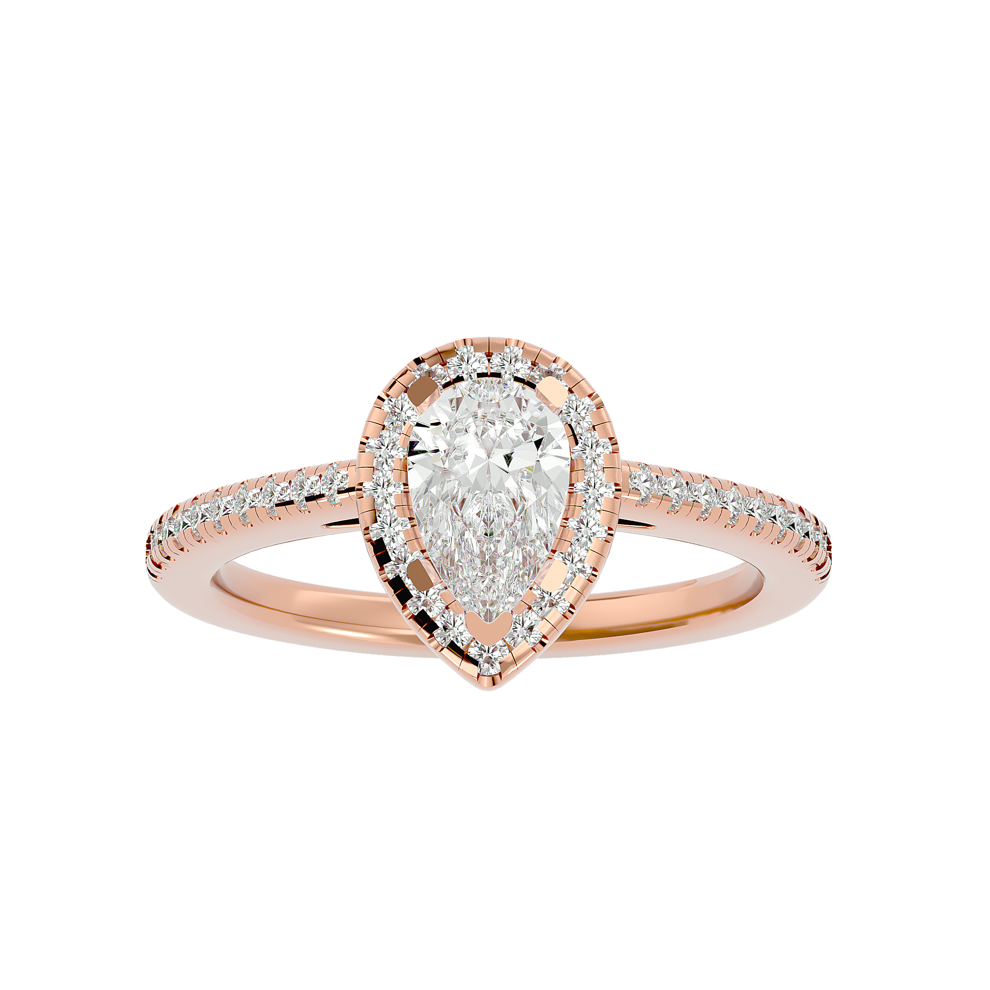 HOH Cecelia Diamond Halo Ring
