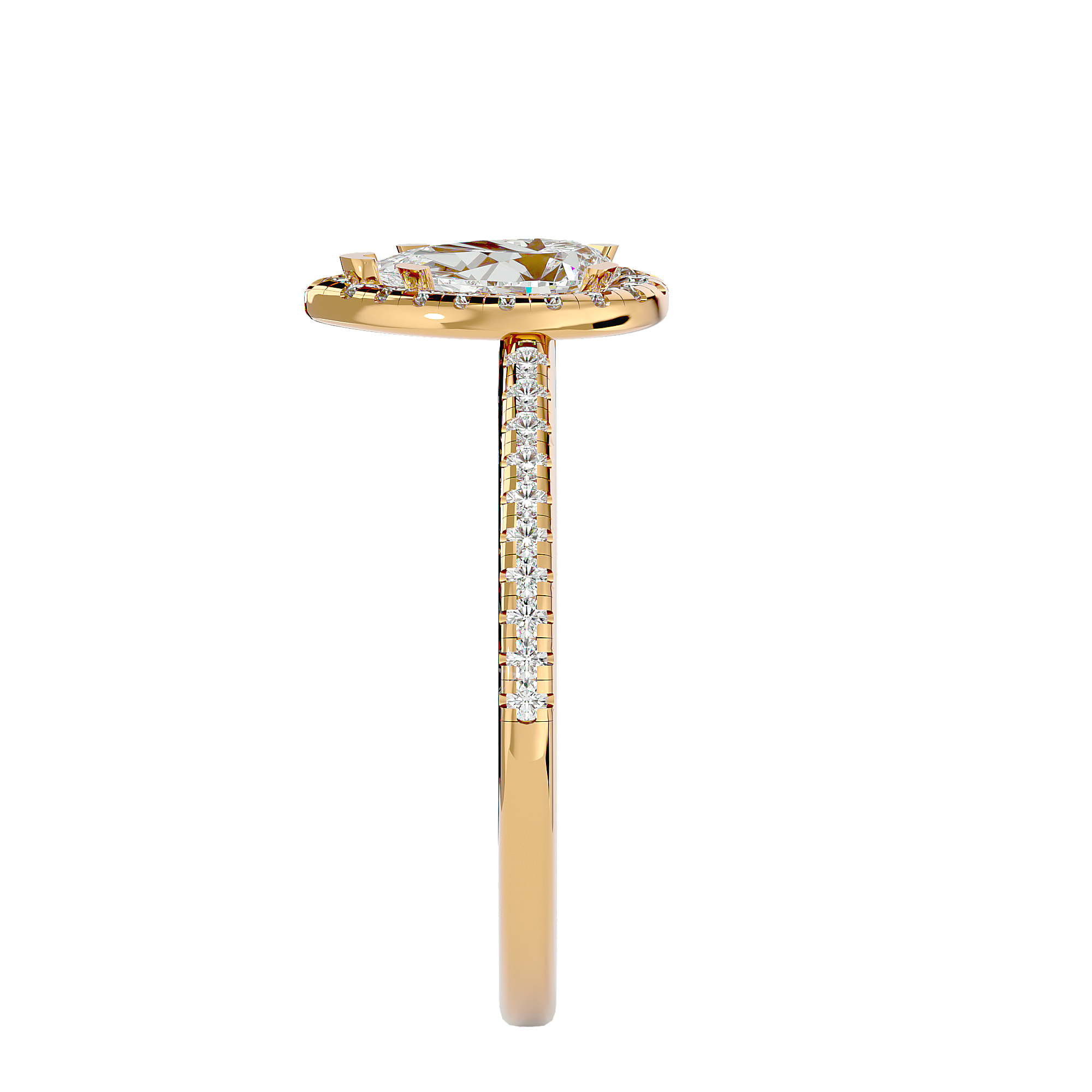 HOH Cecelia Diamond Halo Ring
