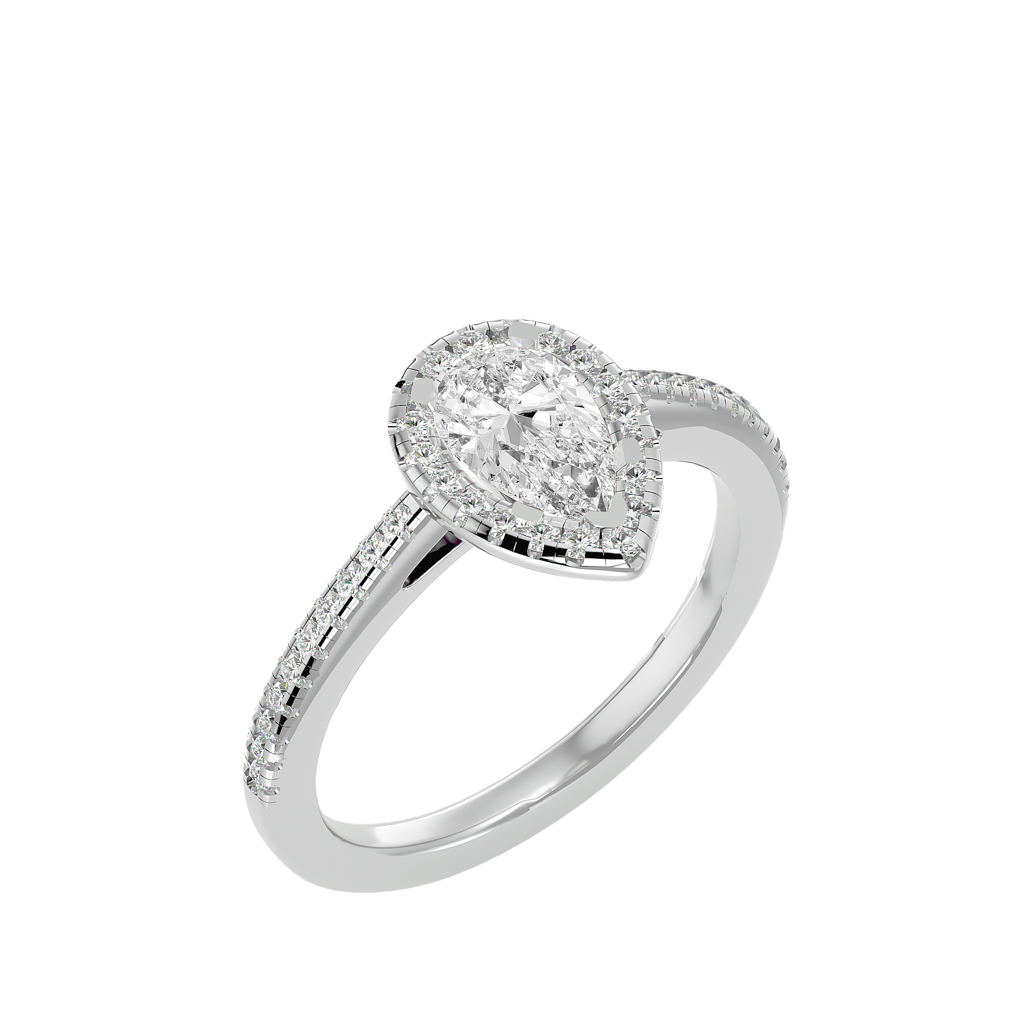 HOH Cecelia Diamond Halo Ring