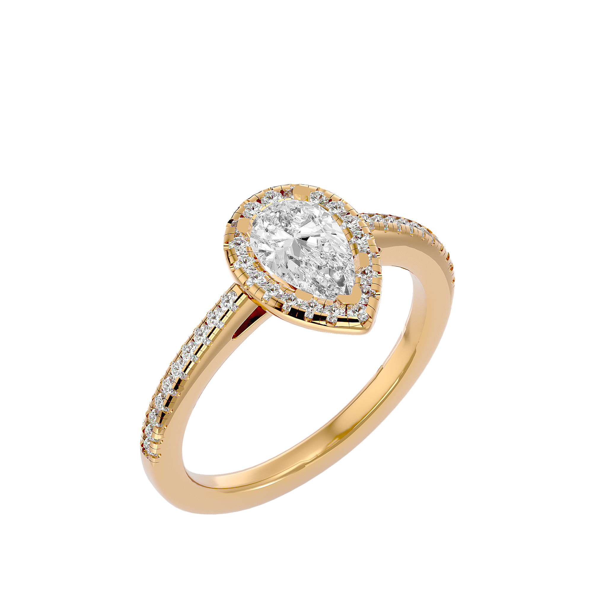 HOH Cecelia Diamond Halo Ring