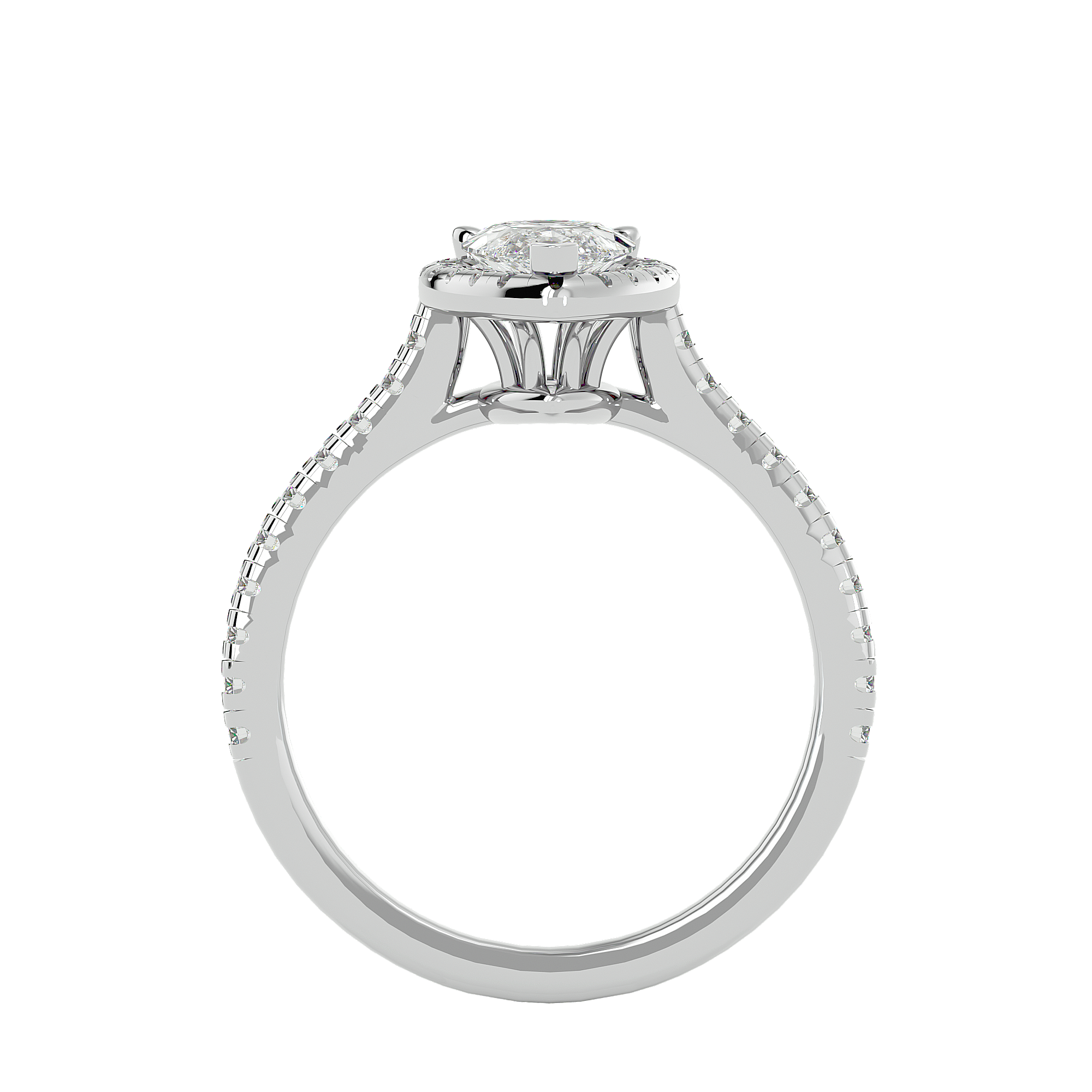 HOH Christiana Diamond Halo Ring