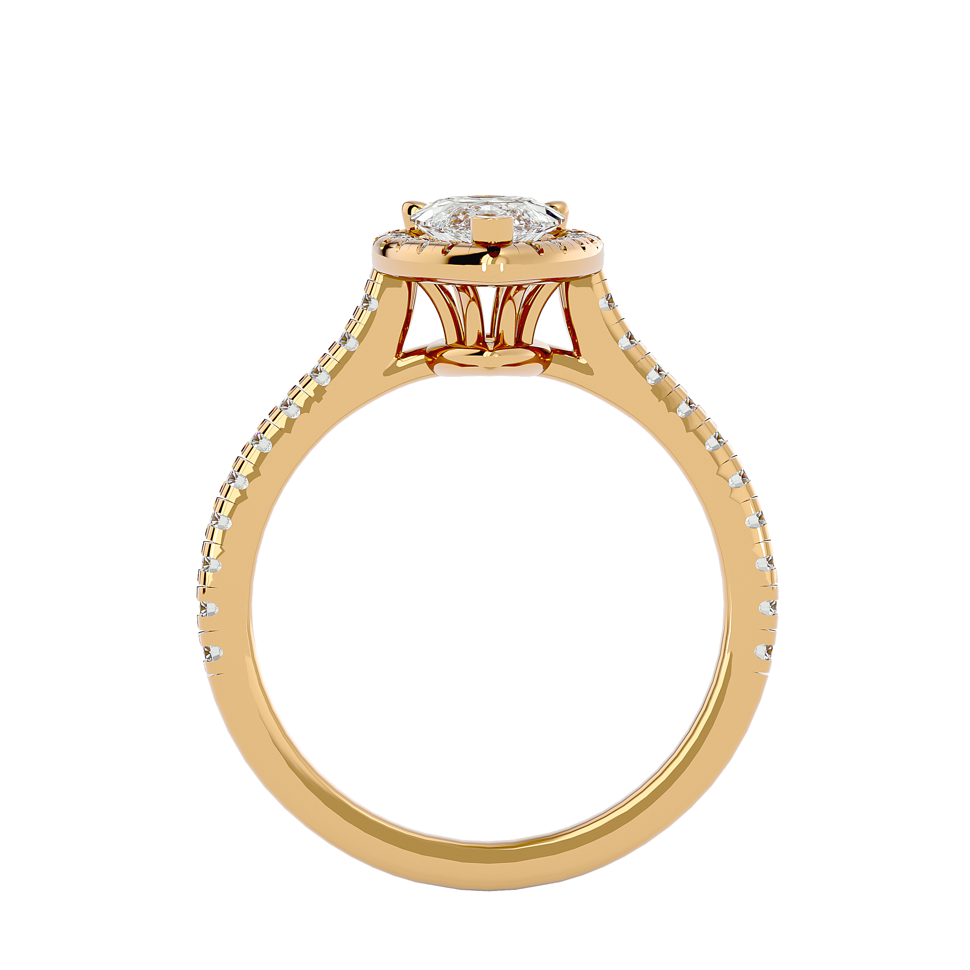 HOH Christiana Diamond Halo Ring