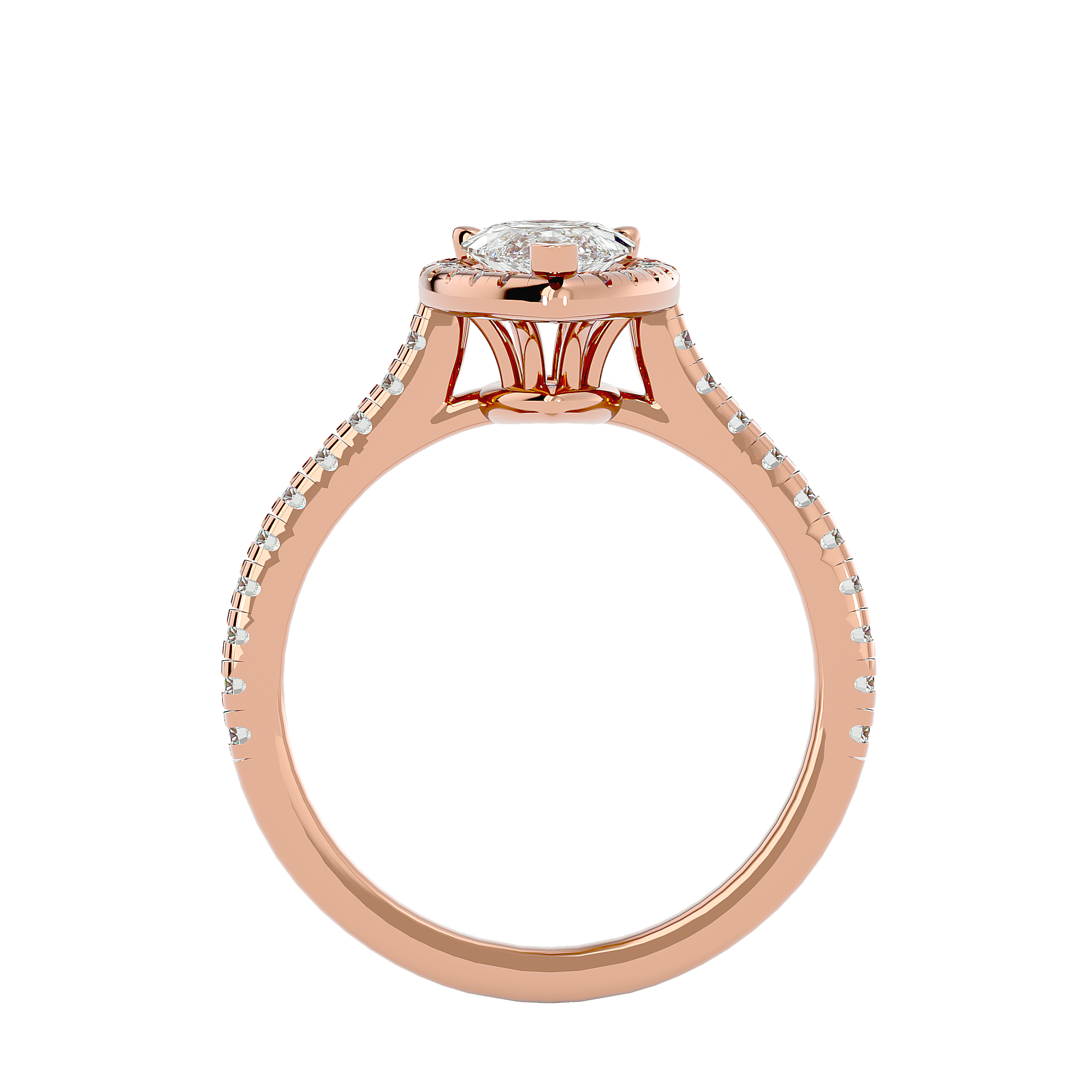 HOH Christiana Diamond Halo Ring