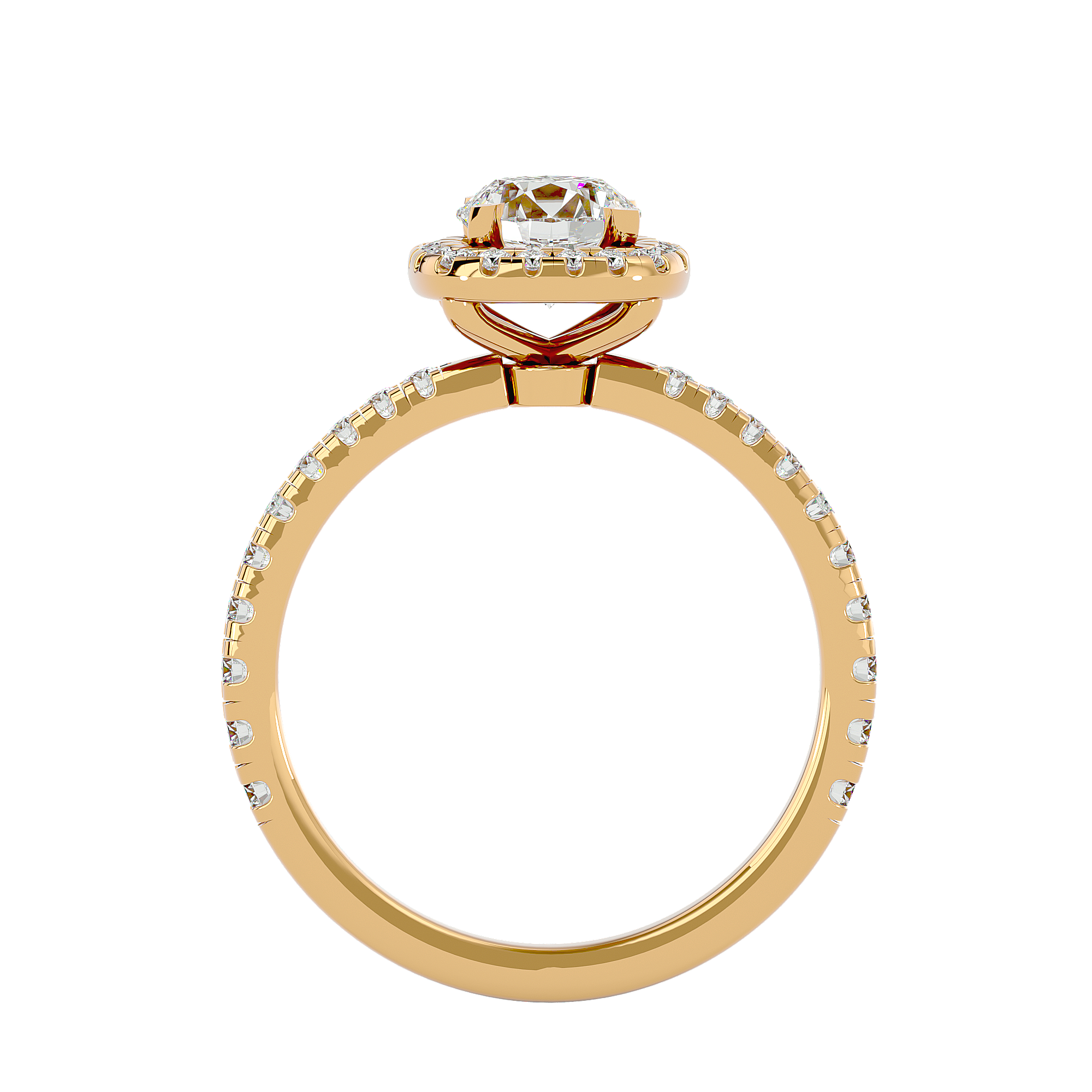 HOH Claire Diamond Halo Ring