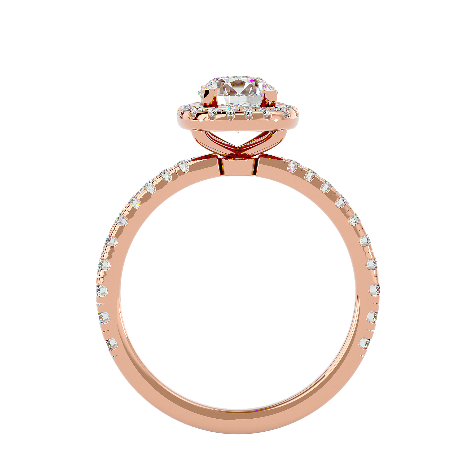 HOH Claire Diamond Halo Ring