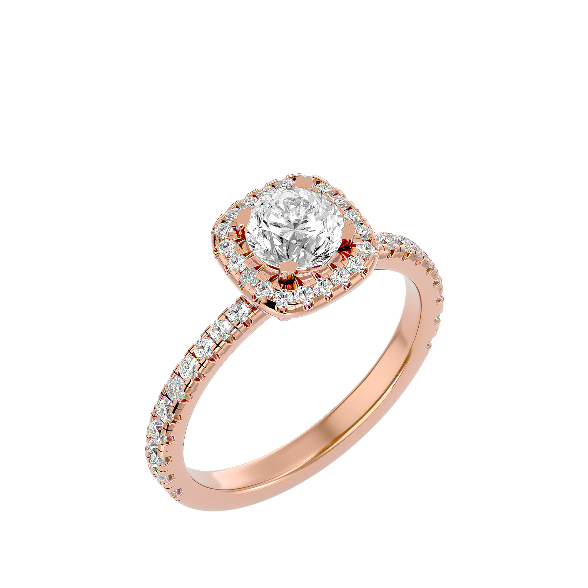 HOH Claire Diamond Halo Ring