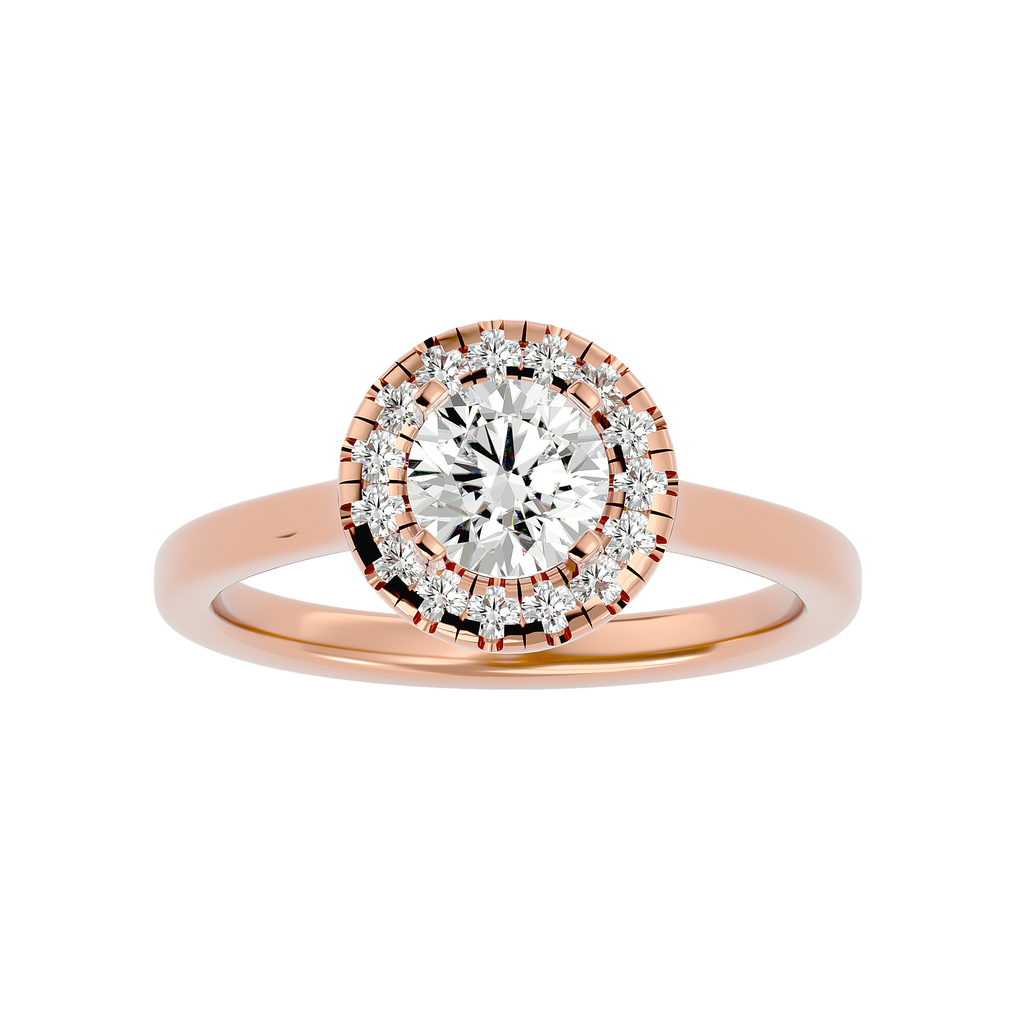 HOH Coretta Diamond Halo Ring