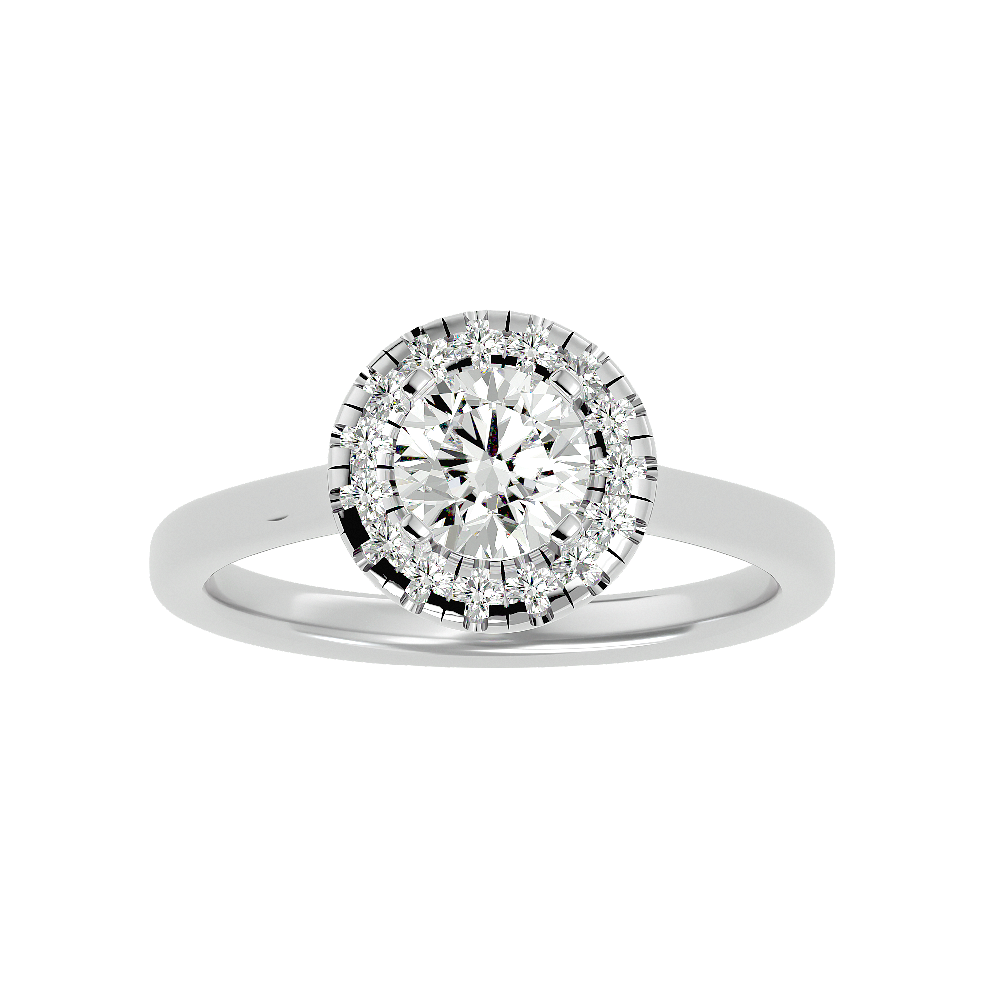 HOH Coretta Diamond Halo Ring