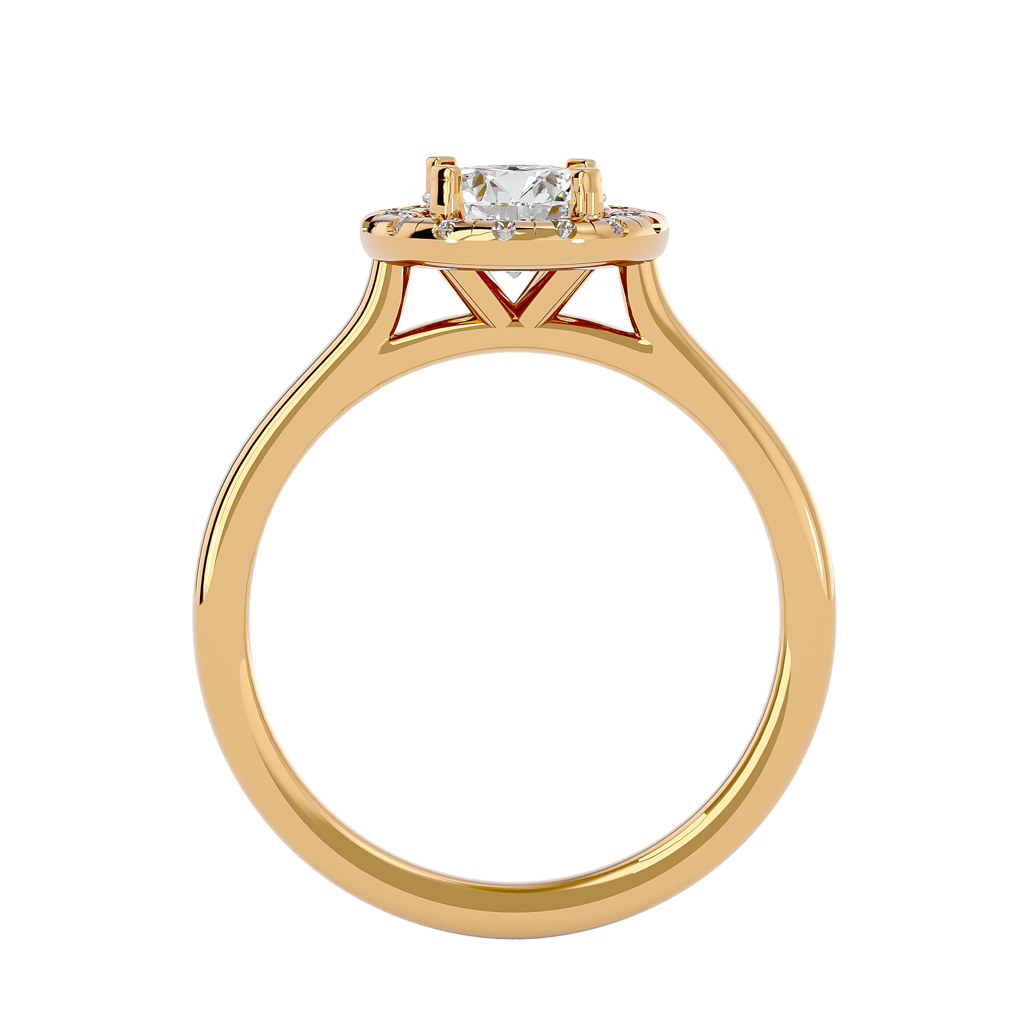 HOH Coretta Diamond Halo Ring
