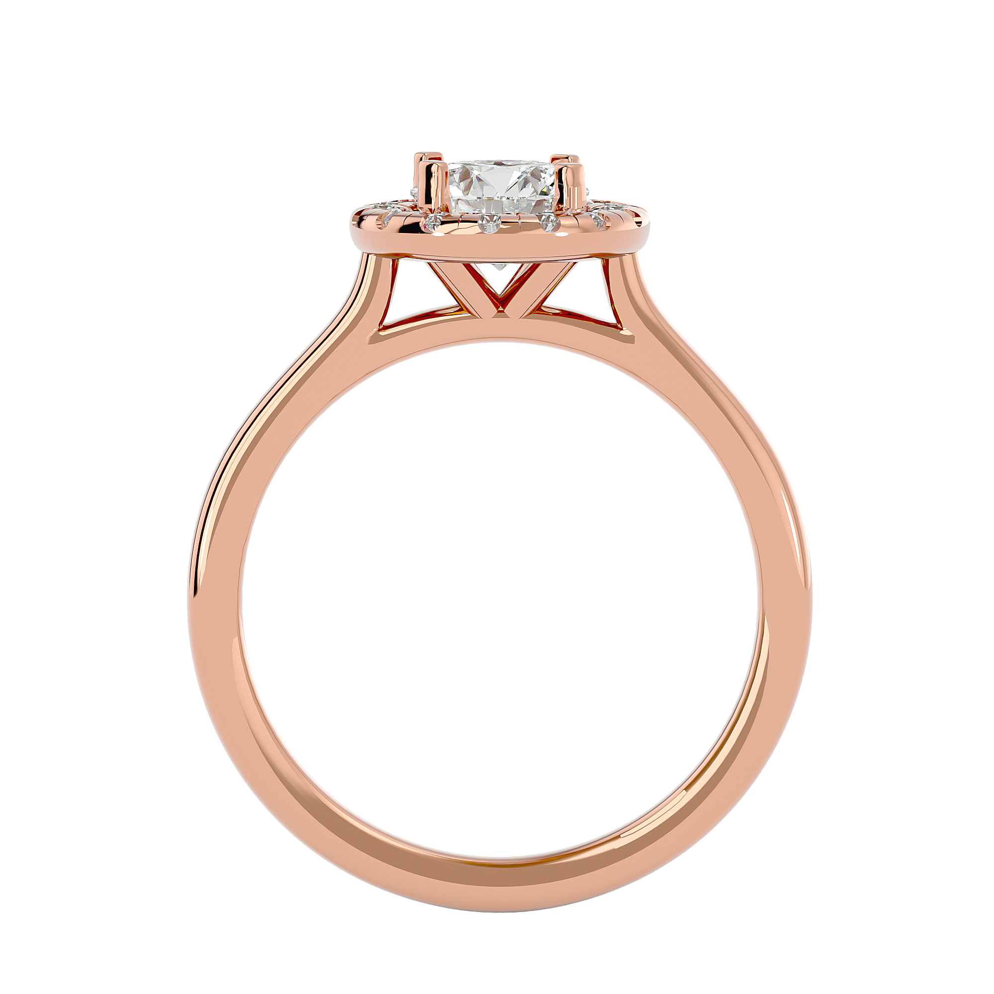 HOH Coretta Diamond Halo Ring