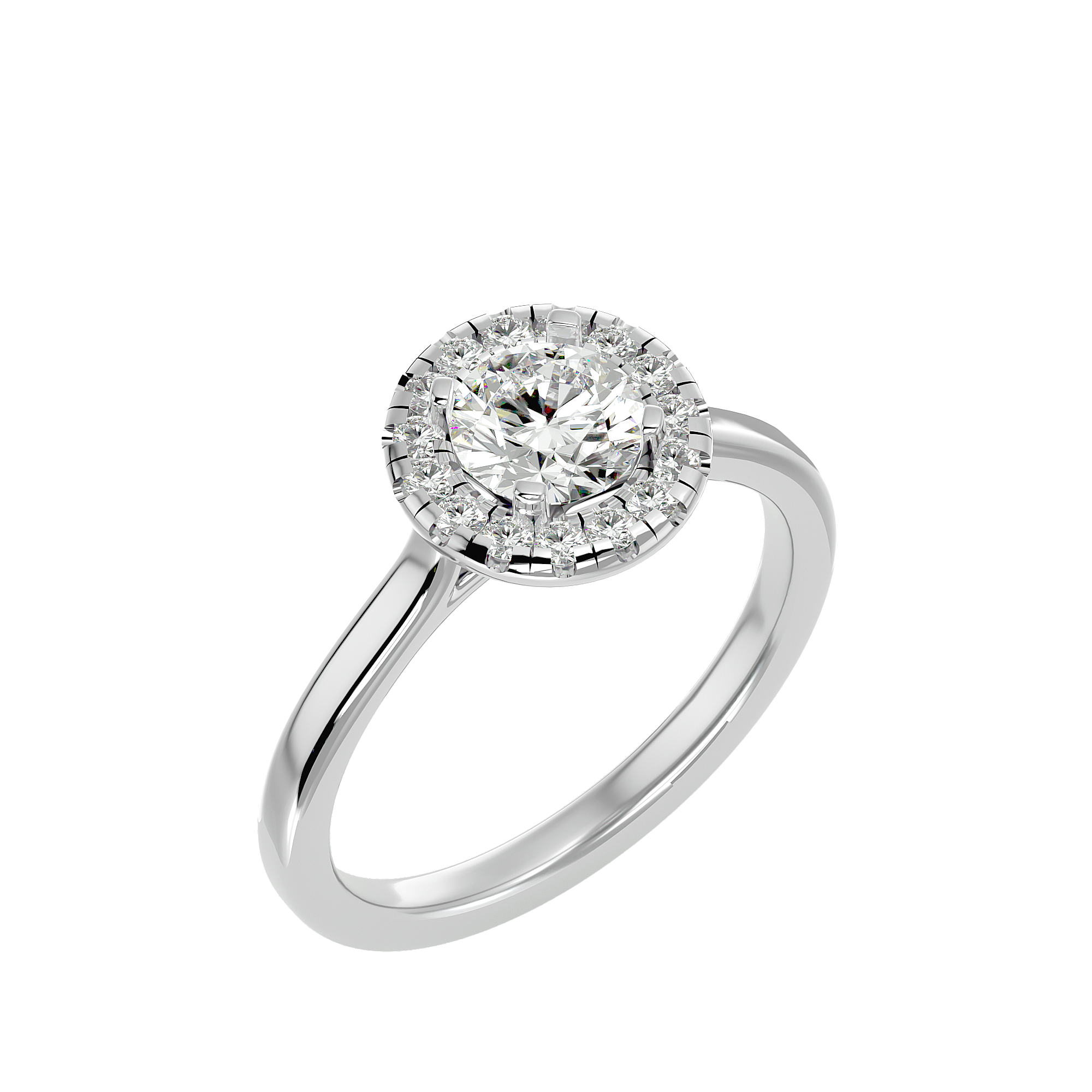 HOH Coretta Diamond Halo Ring